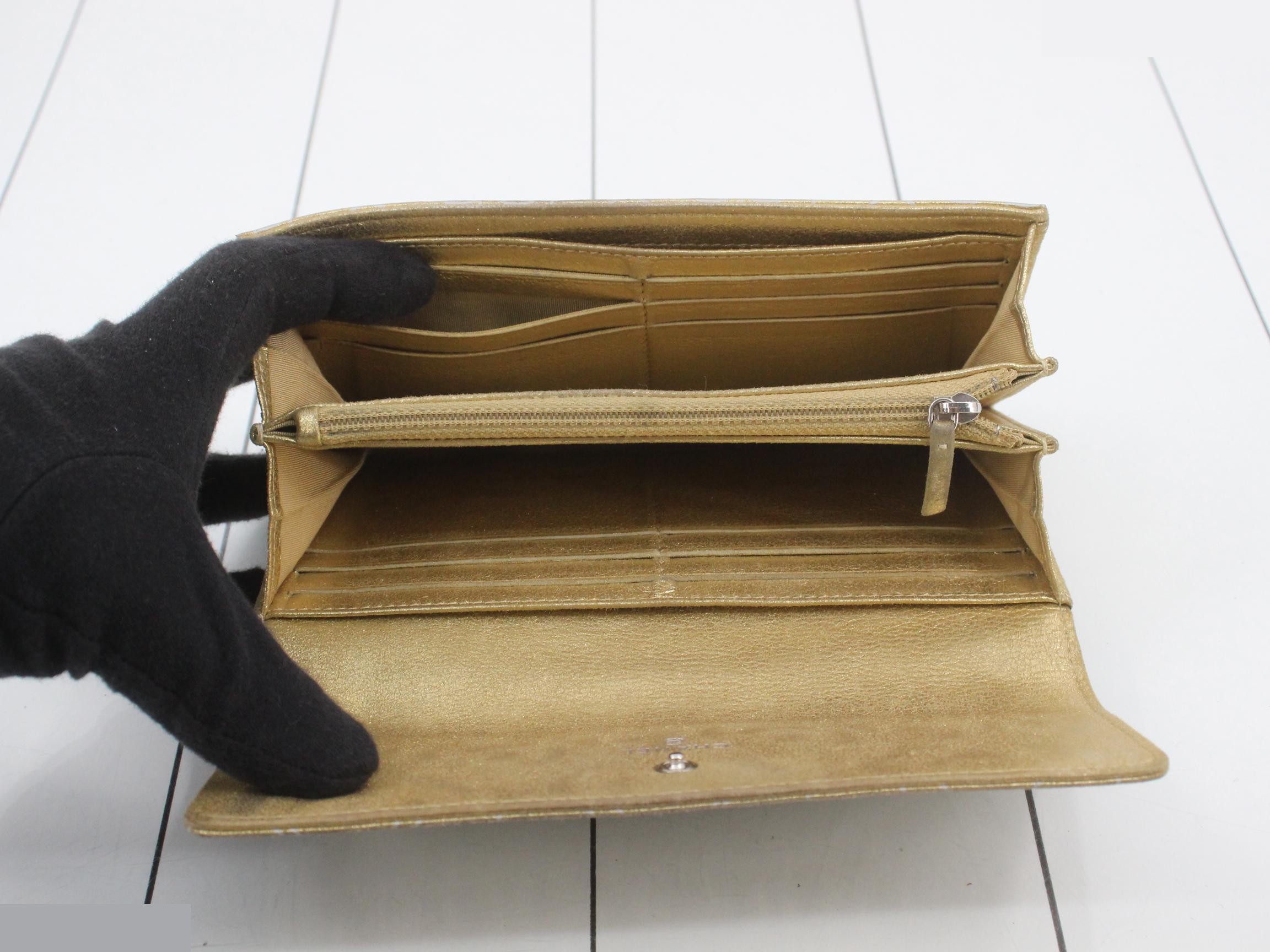 Camellia Bi-fold Long Wallet — view 4