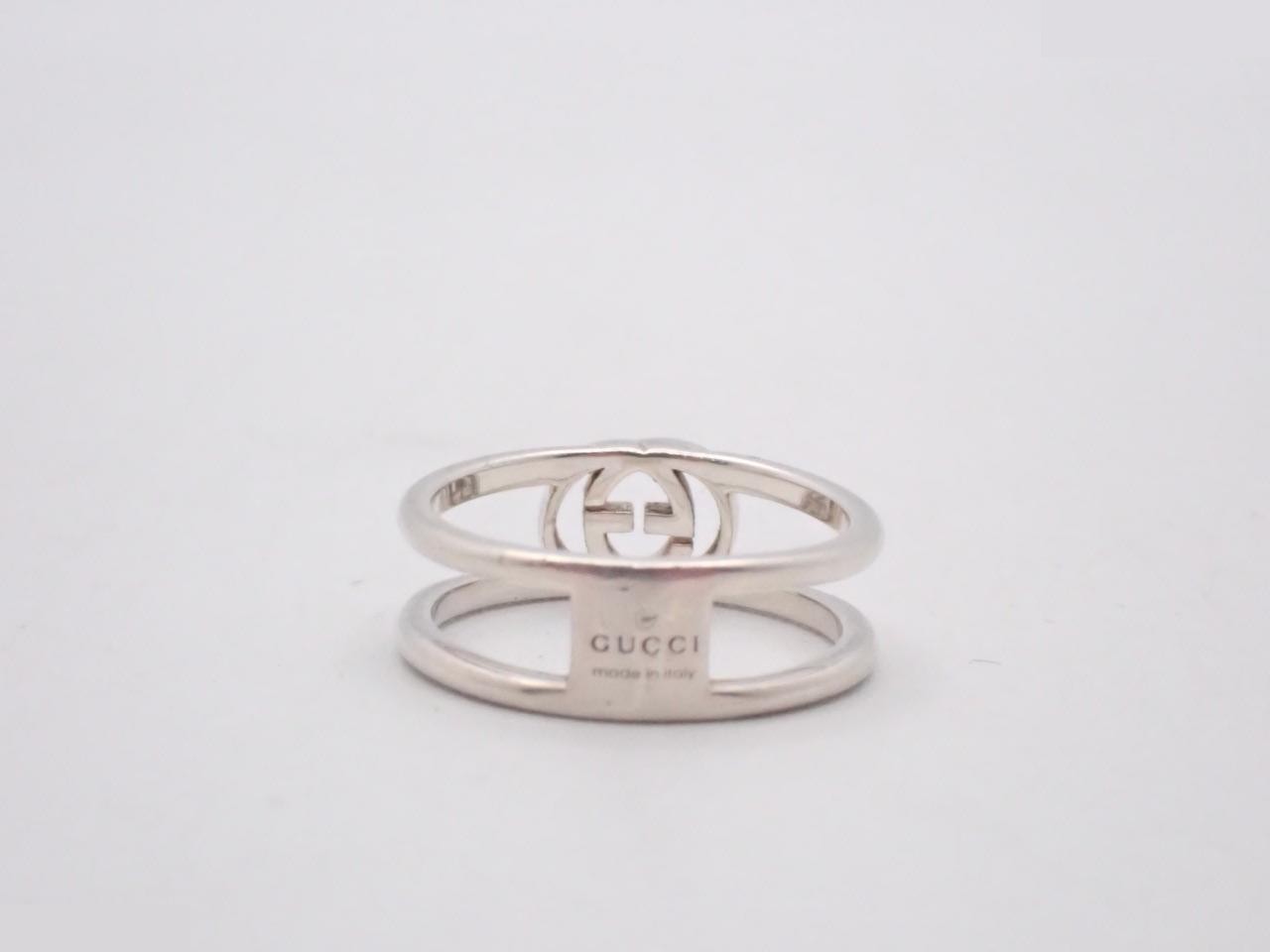 Ag925/2.2g Interlocking G Ring #7 — view 2