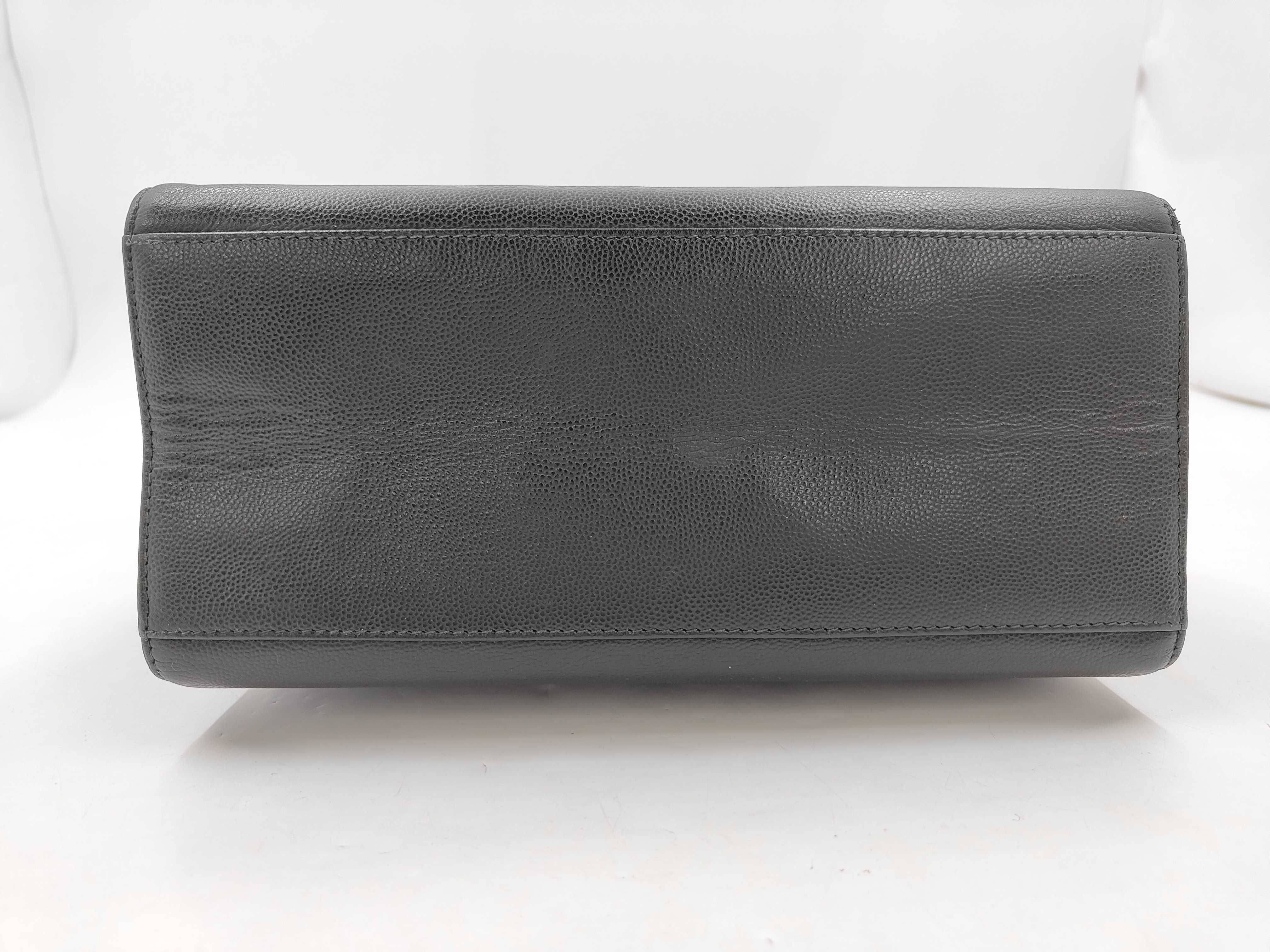 Caviar Skin Wave Shoulder Bag, Black with Gold Hardware, with original seal, serial number 5211402. — view 4