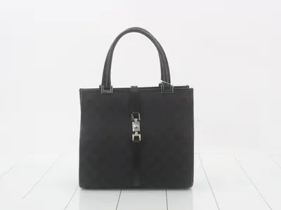 Jackie GG Canvas Handbag