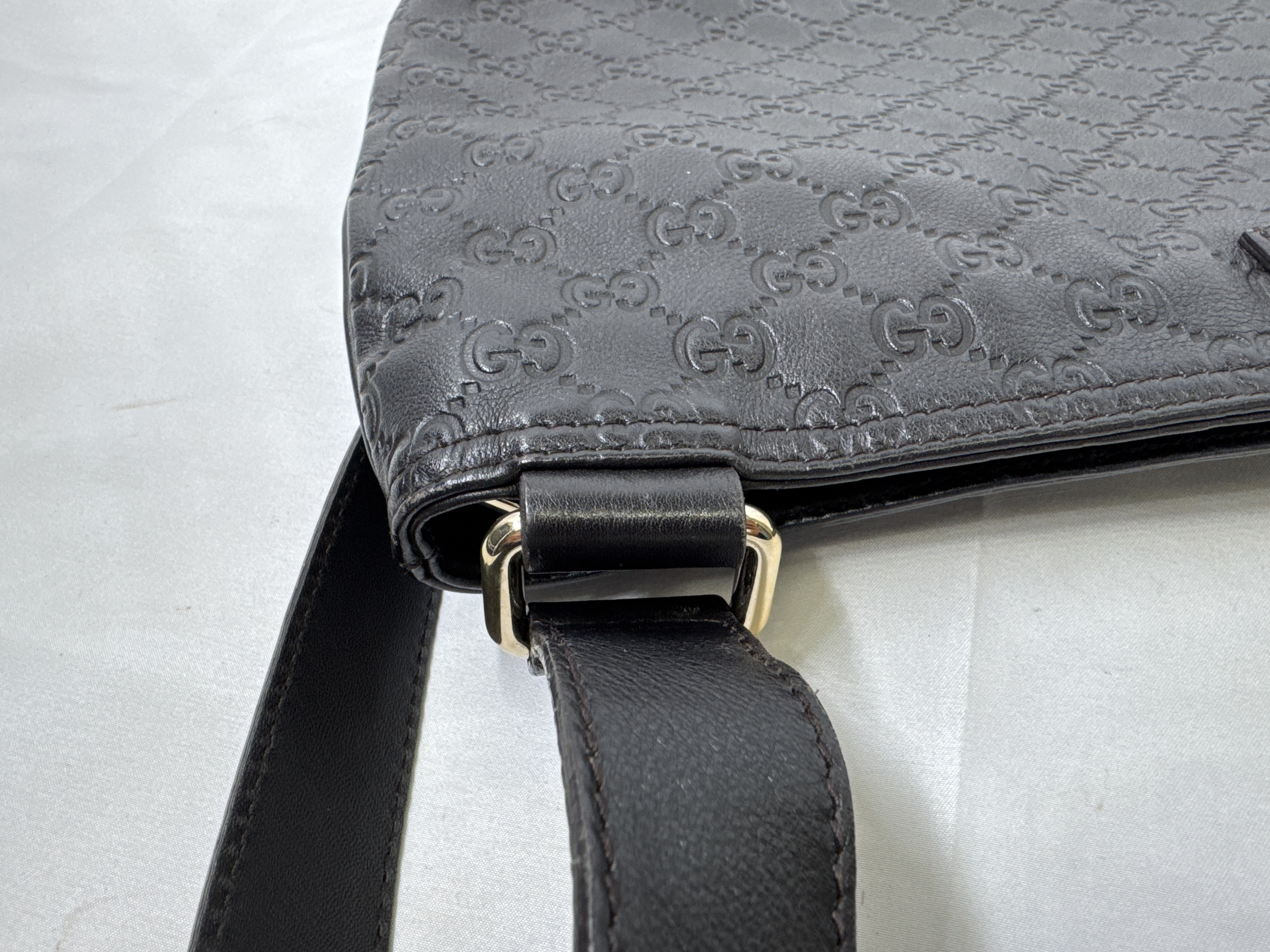 Guccissima Leather Shoulder Bag — view 5