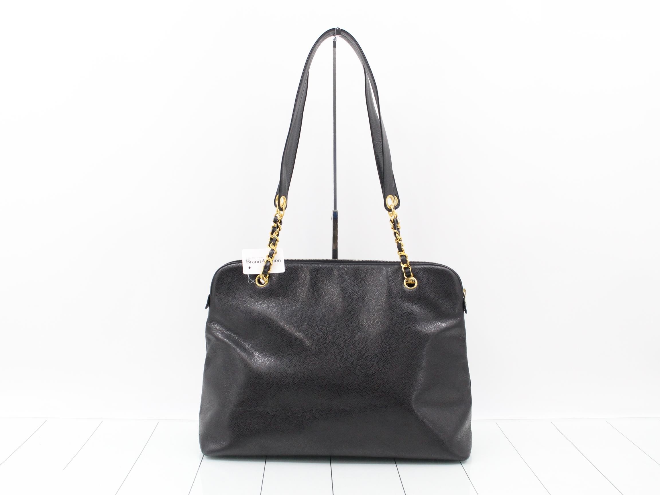 Coco Mark Leather Chain Shoulder Bag — view 2