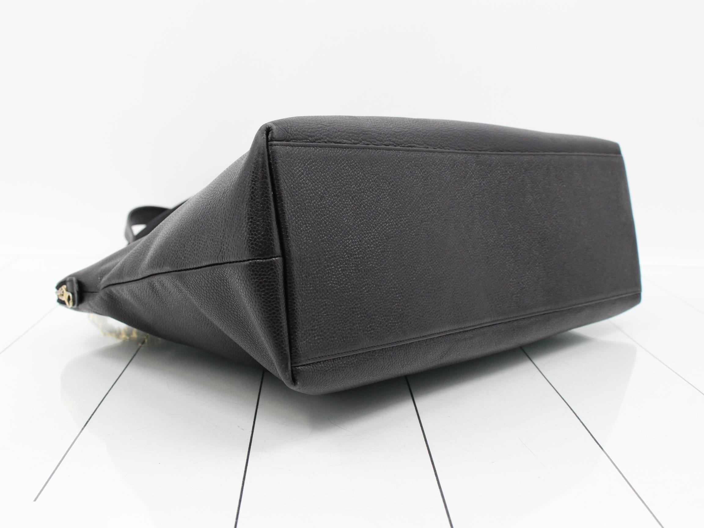 Coco Mark Leather Chain Shoulder Bag — view 5