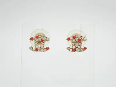 Coco Mark Rhinestone Earrings