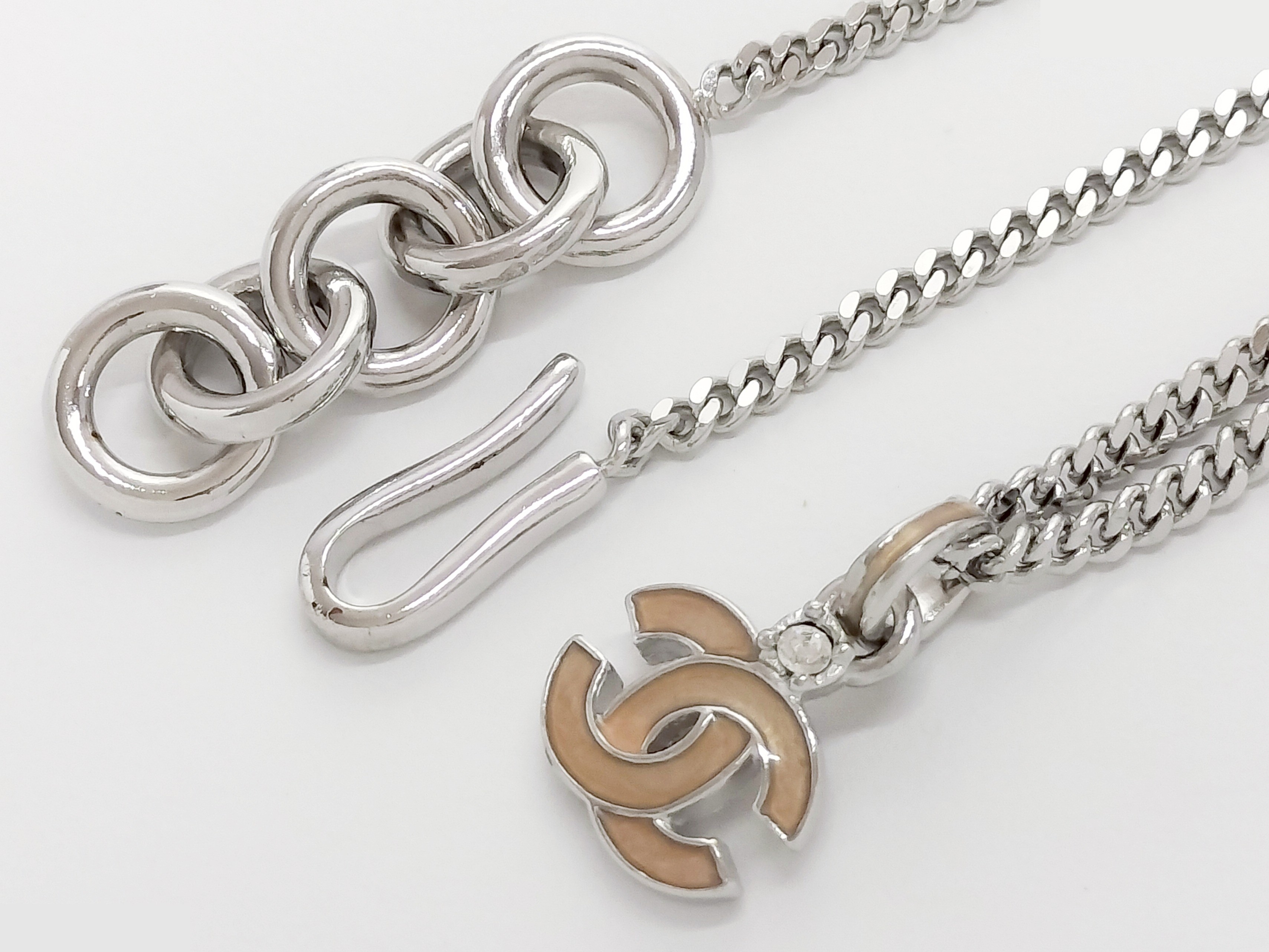Coco Silver Necklace, Neck Circumference Approx. 48cm, 05C