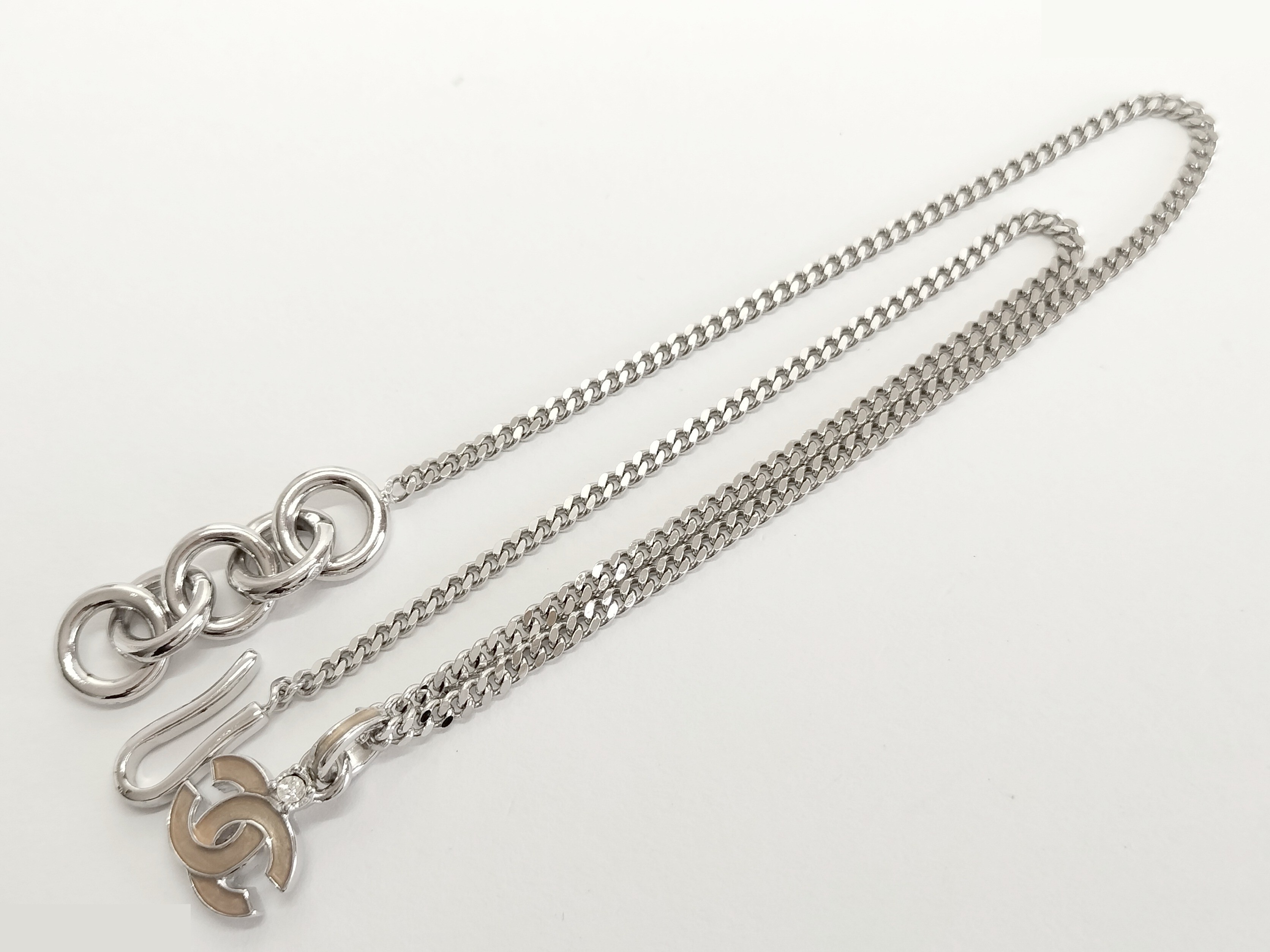 Coco Silver Necklace, Neck Circumference Approx. 48cm, 05C — view 2