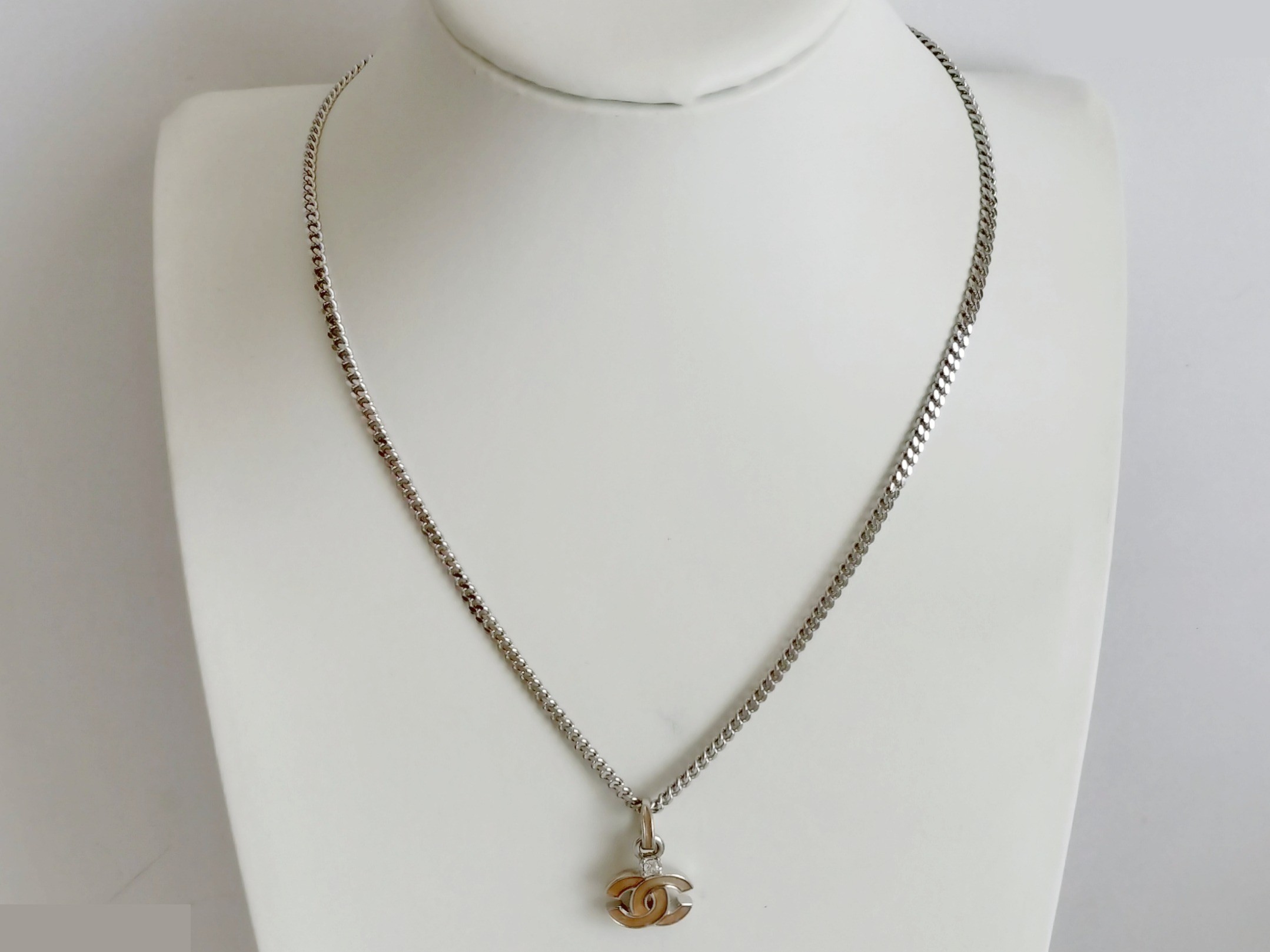 Coco Silver Necklace, Neck Circumference Approx. 48cm, 05C — view 7