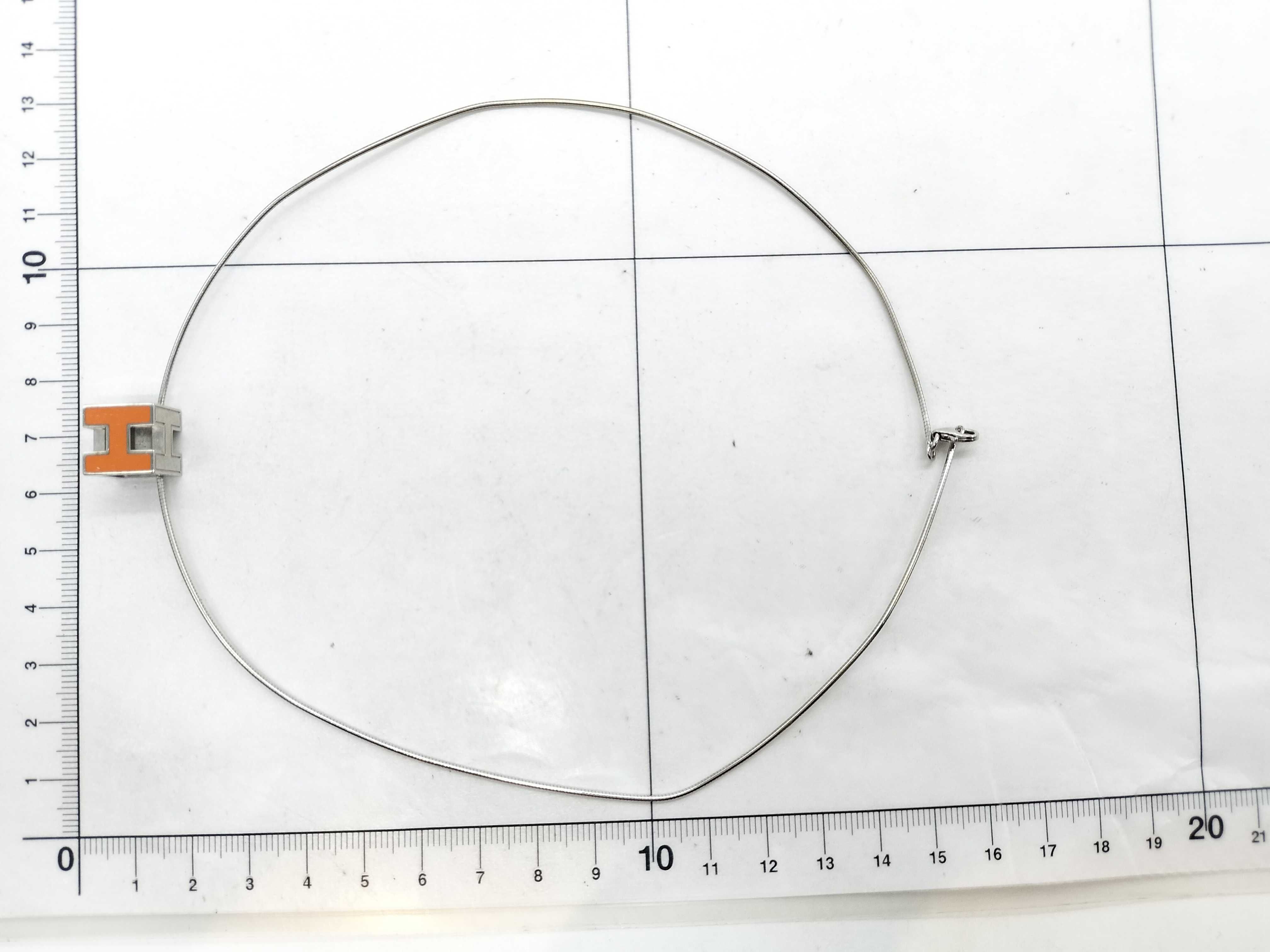 H-Cube Necklace, Silver Necklace — view 6