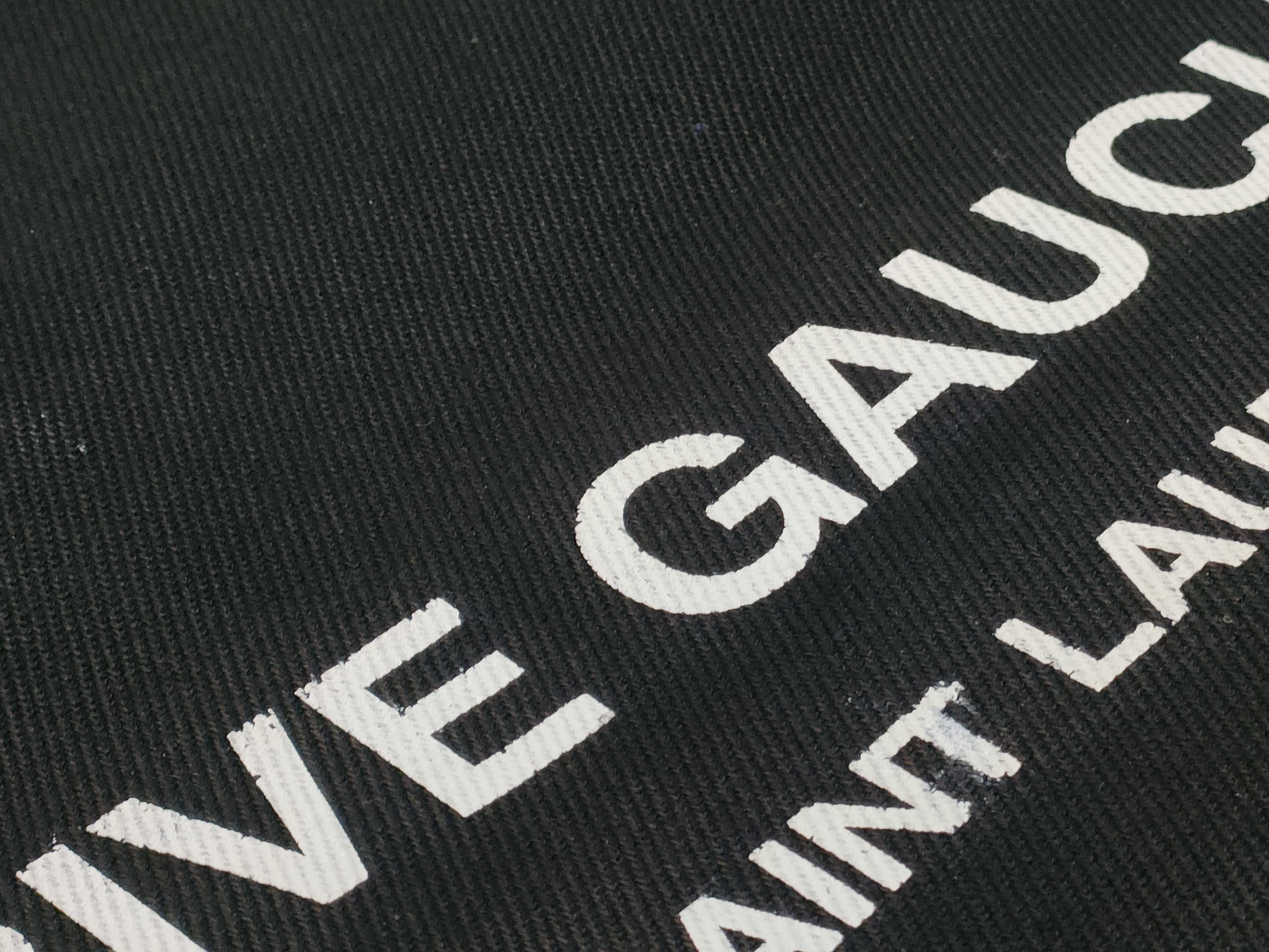 Rive Gauche Tote 632539 Canvas Bag Black Tote Bag — view 15