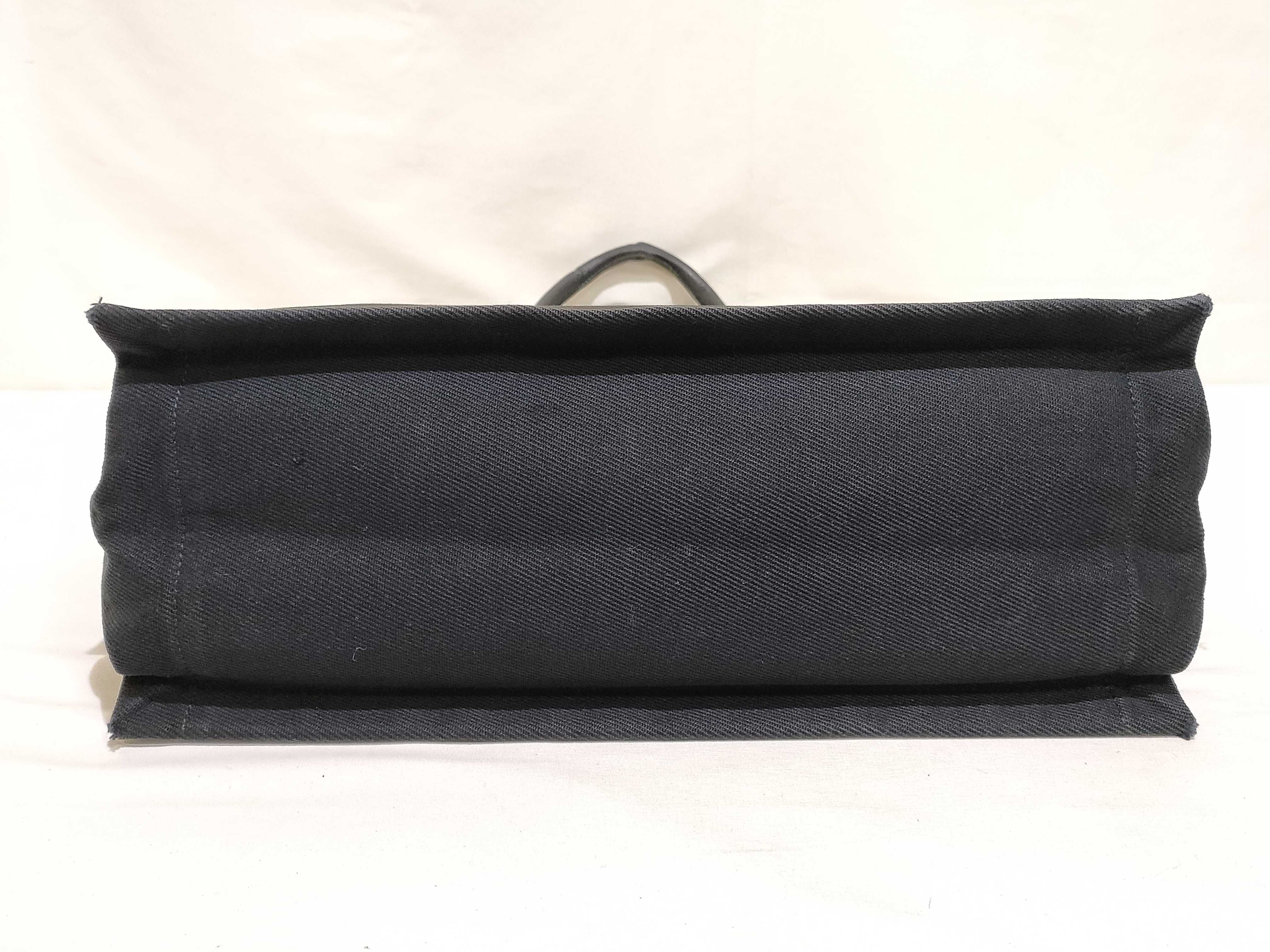 Rive Gauche Tote 632539 Canvas Bag Black Tote Bag — view 7