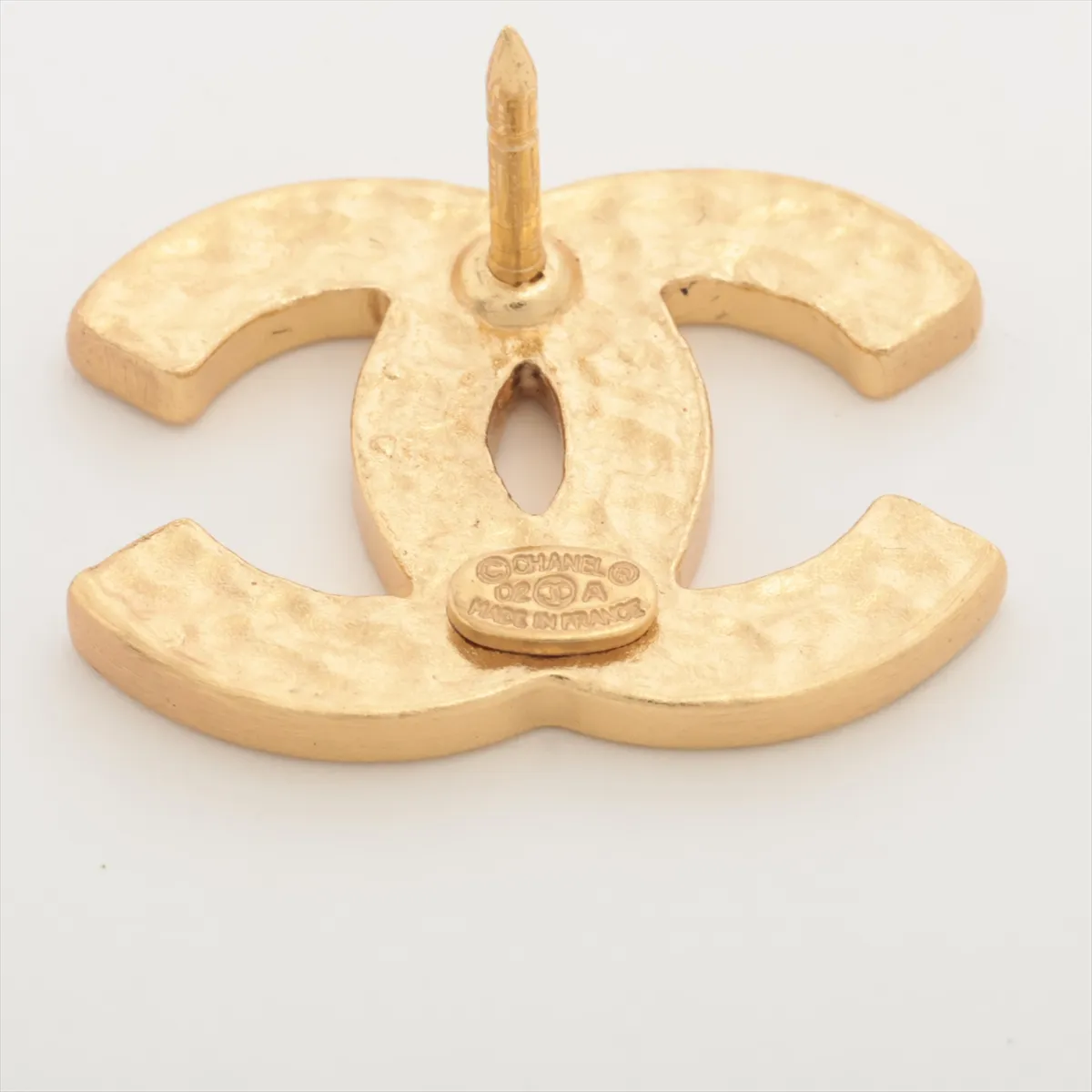Coco Mark 02A Pin Brooch GP Gold x Black — view 4