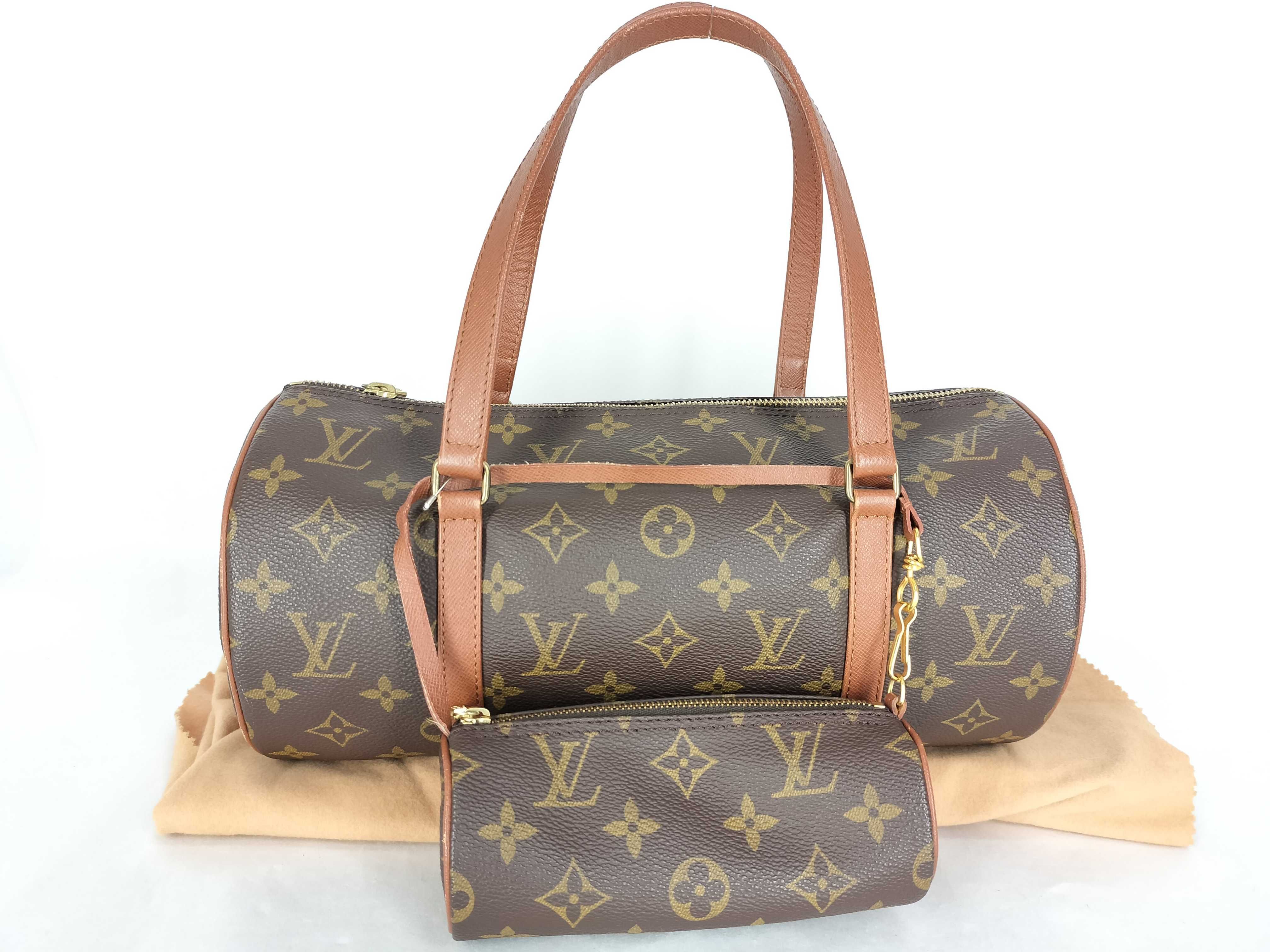 Monogram Papillon 30 M51365 N00913 Brown Handbag