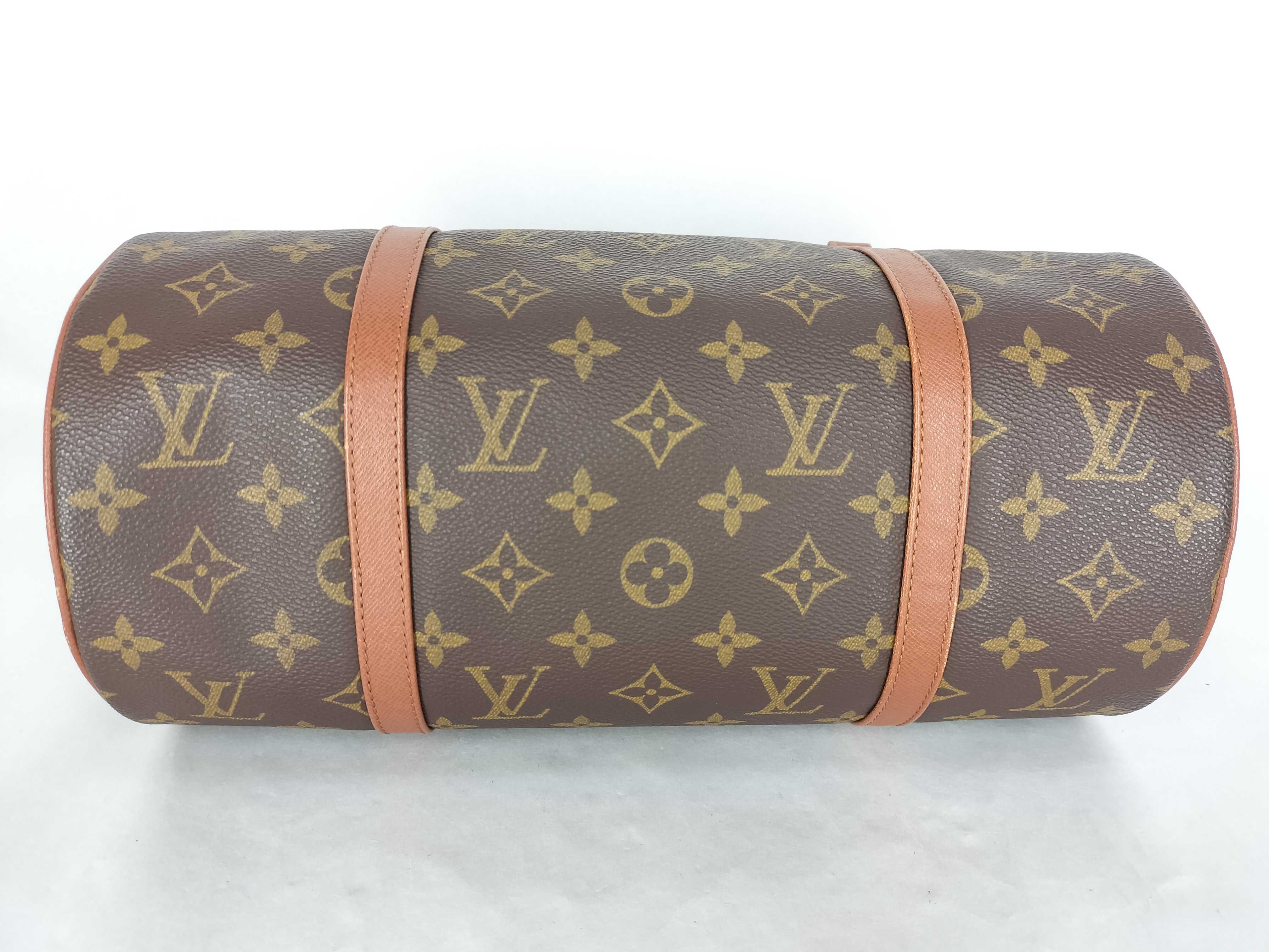 Monogram Papillon 30 M51365 N00913 Brown Handbag — view 8