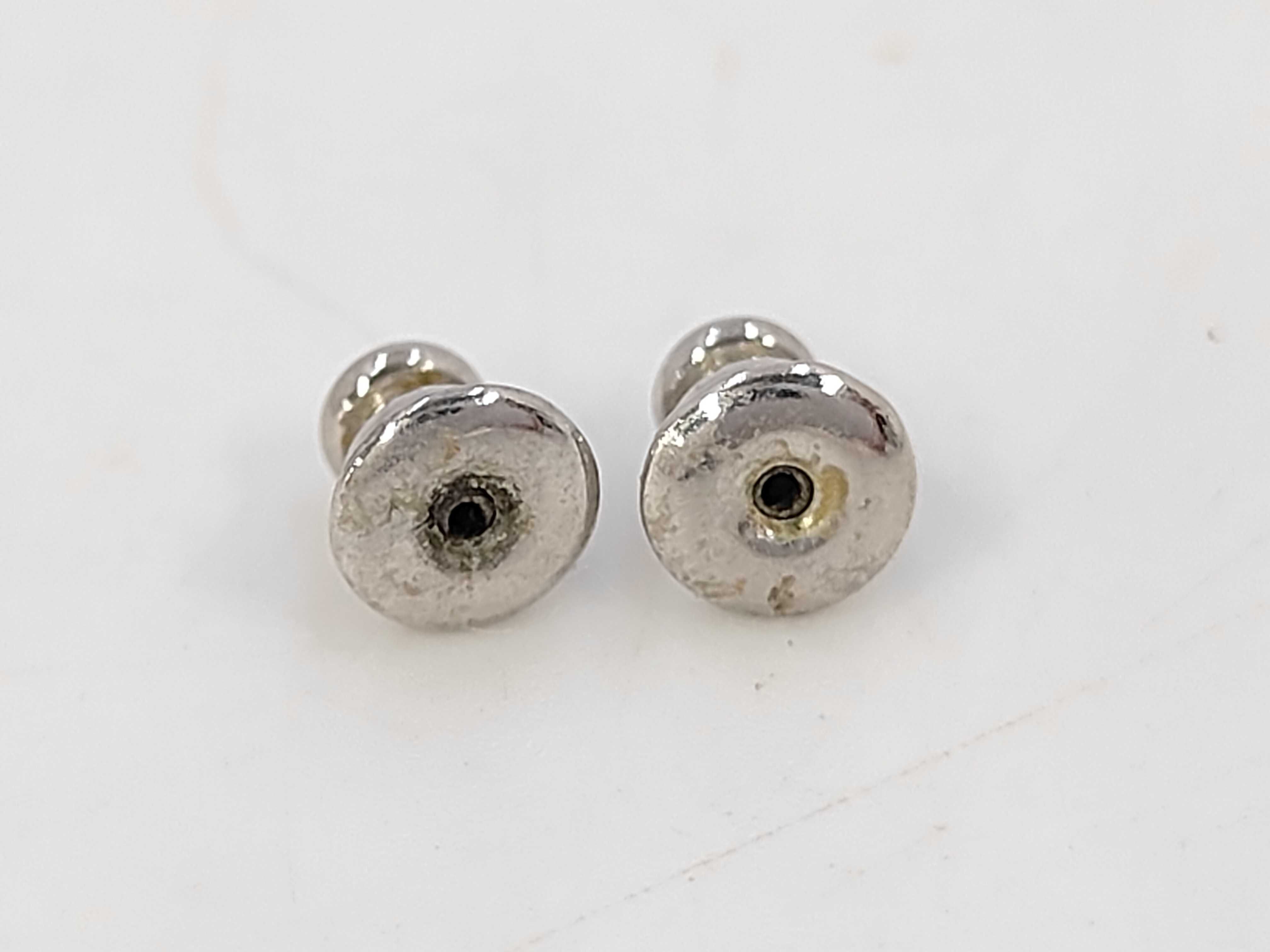 04A Coco Mark Rhinestone Earrings — view 5