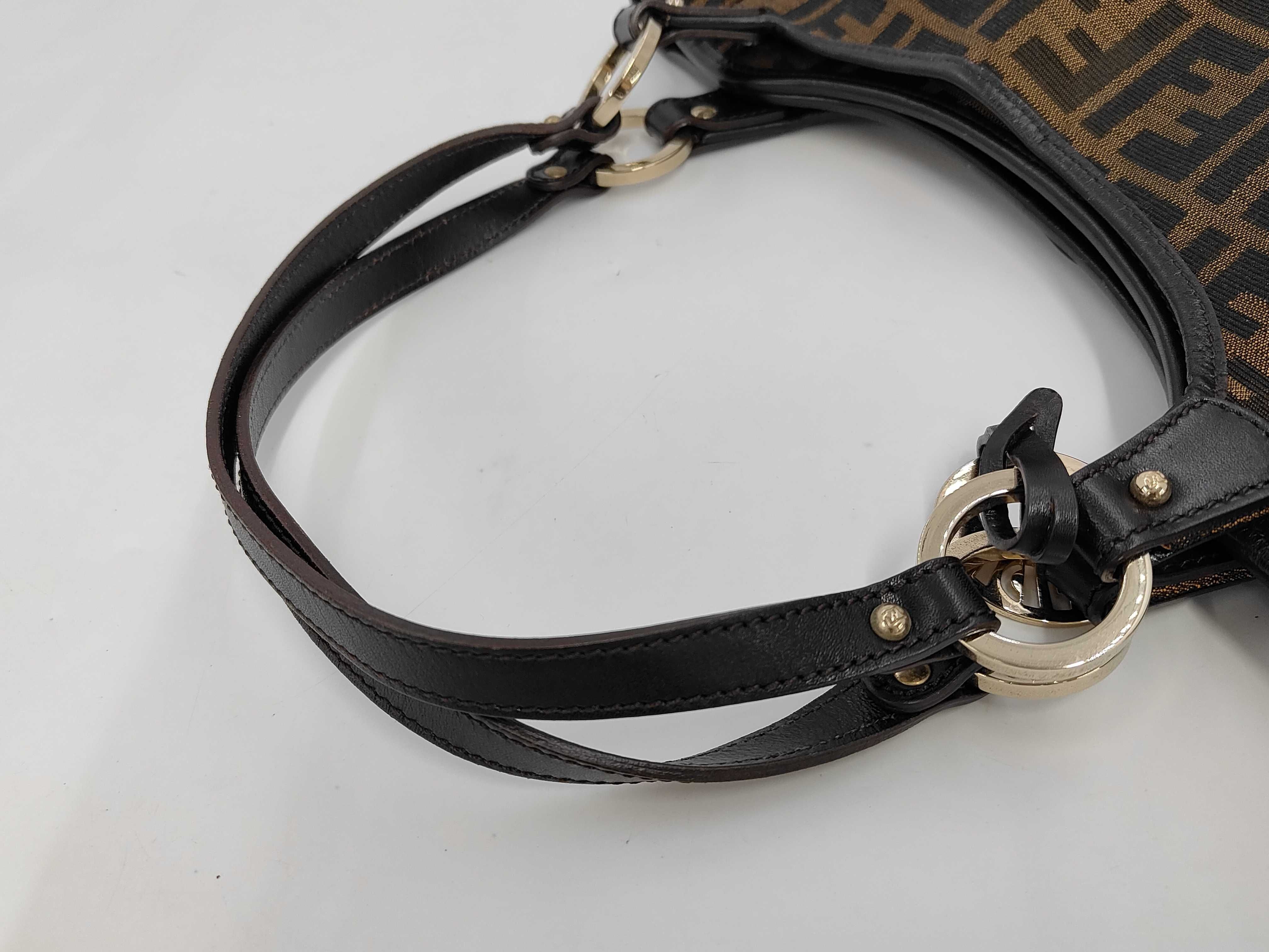 Zucca pattern logo hardware handbag — view 3