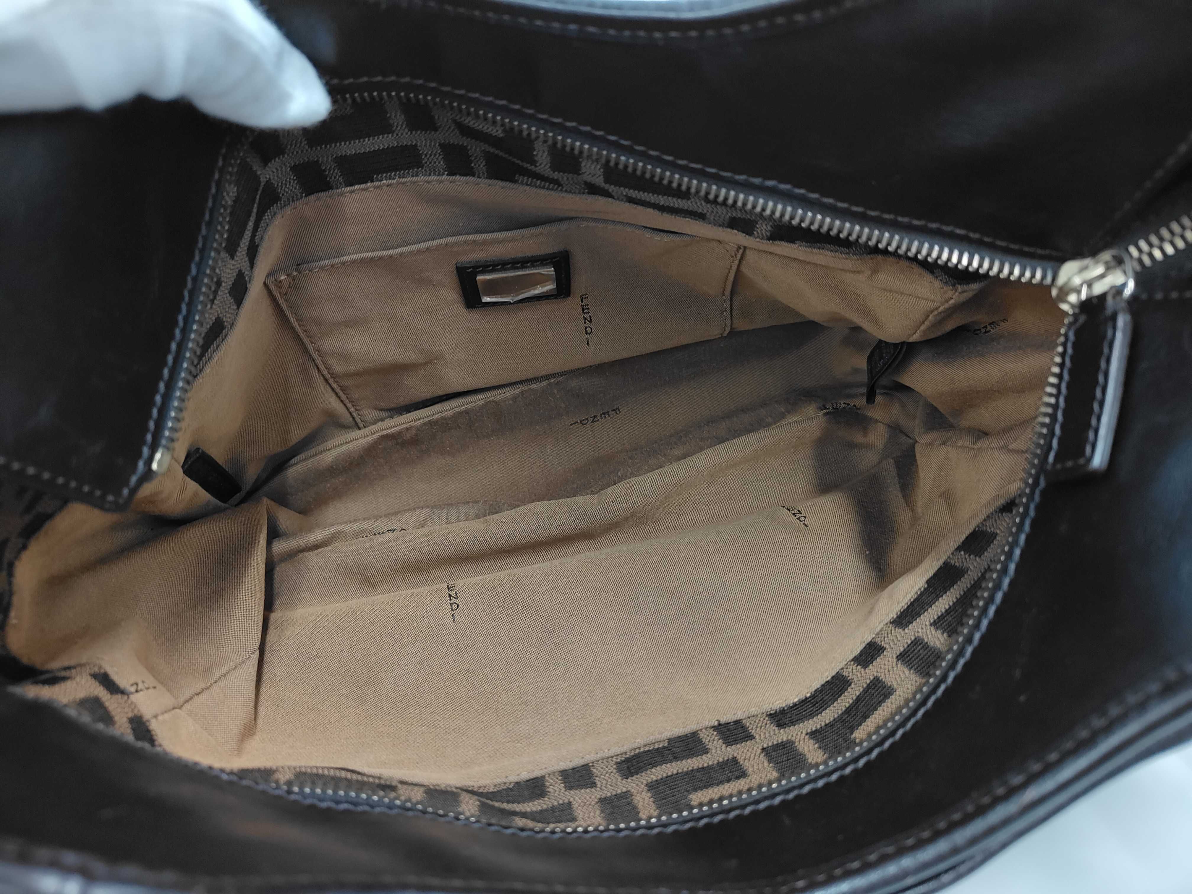 Zucca pattern logo hardware handbag — view 8
