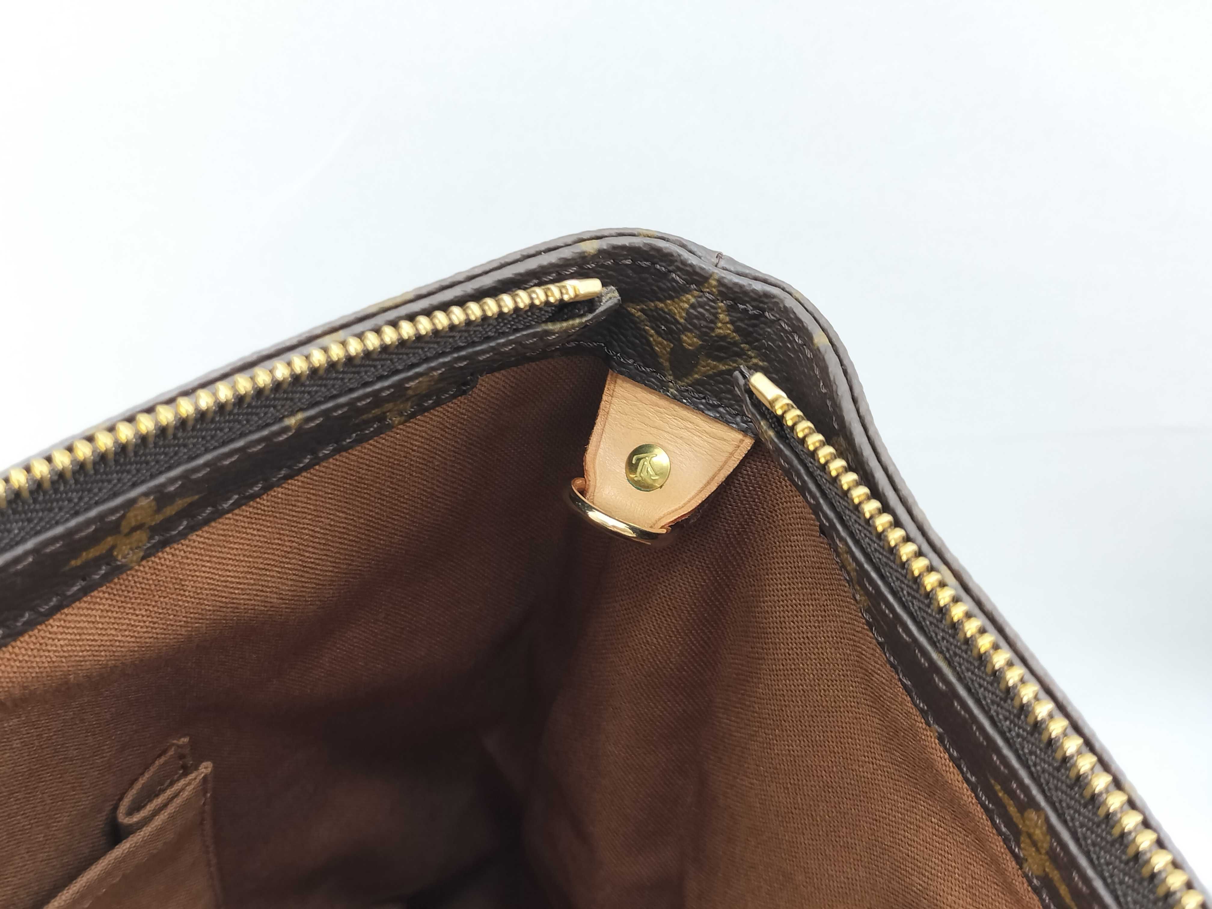 Monogram Vuitton Cabas Mezzo Tote Bag — view 11