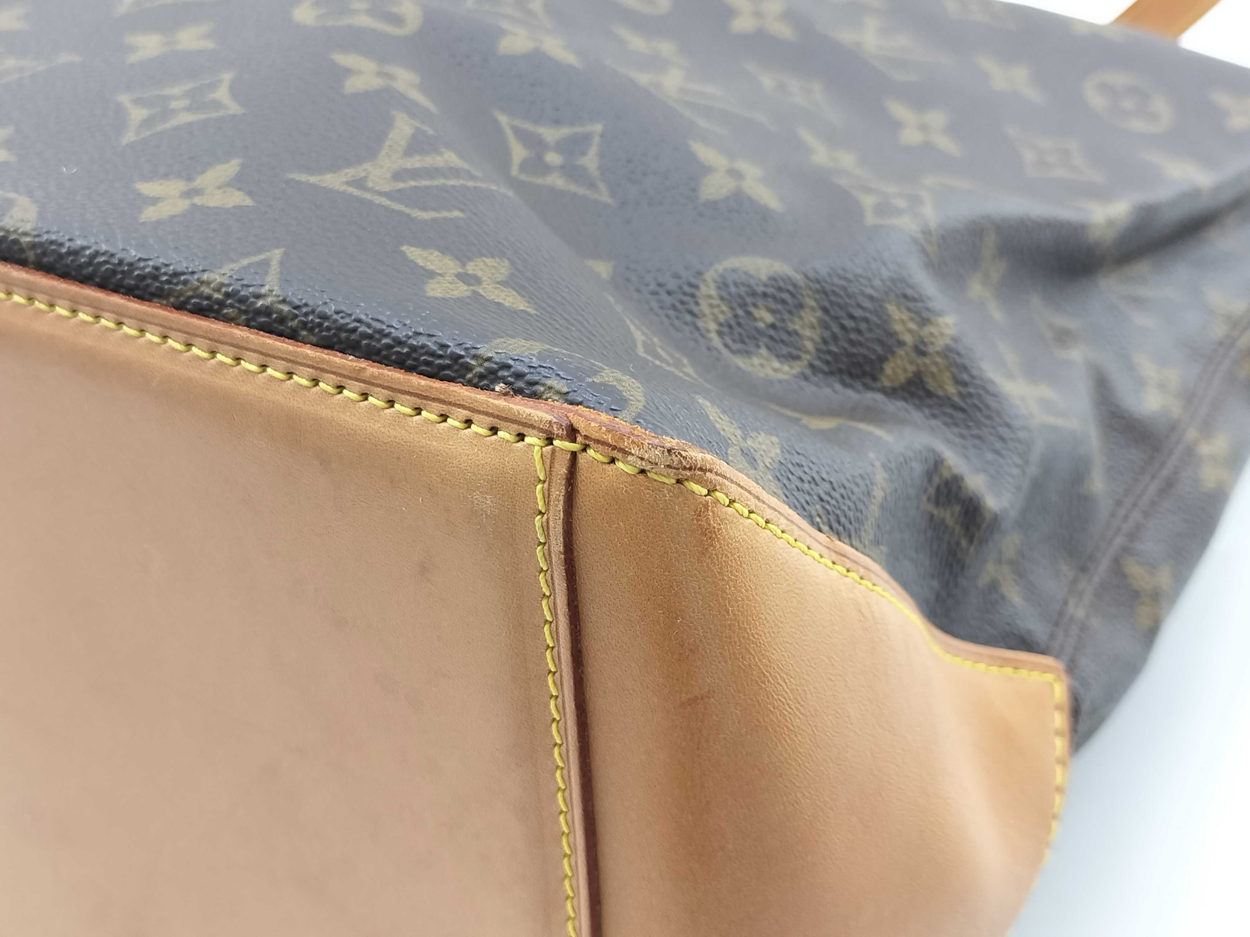 Monogram Vuitton Cabas Mezzo Tote Bag — view 7