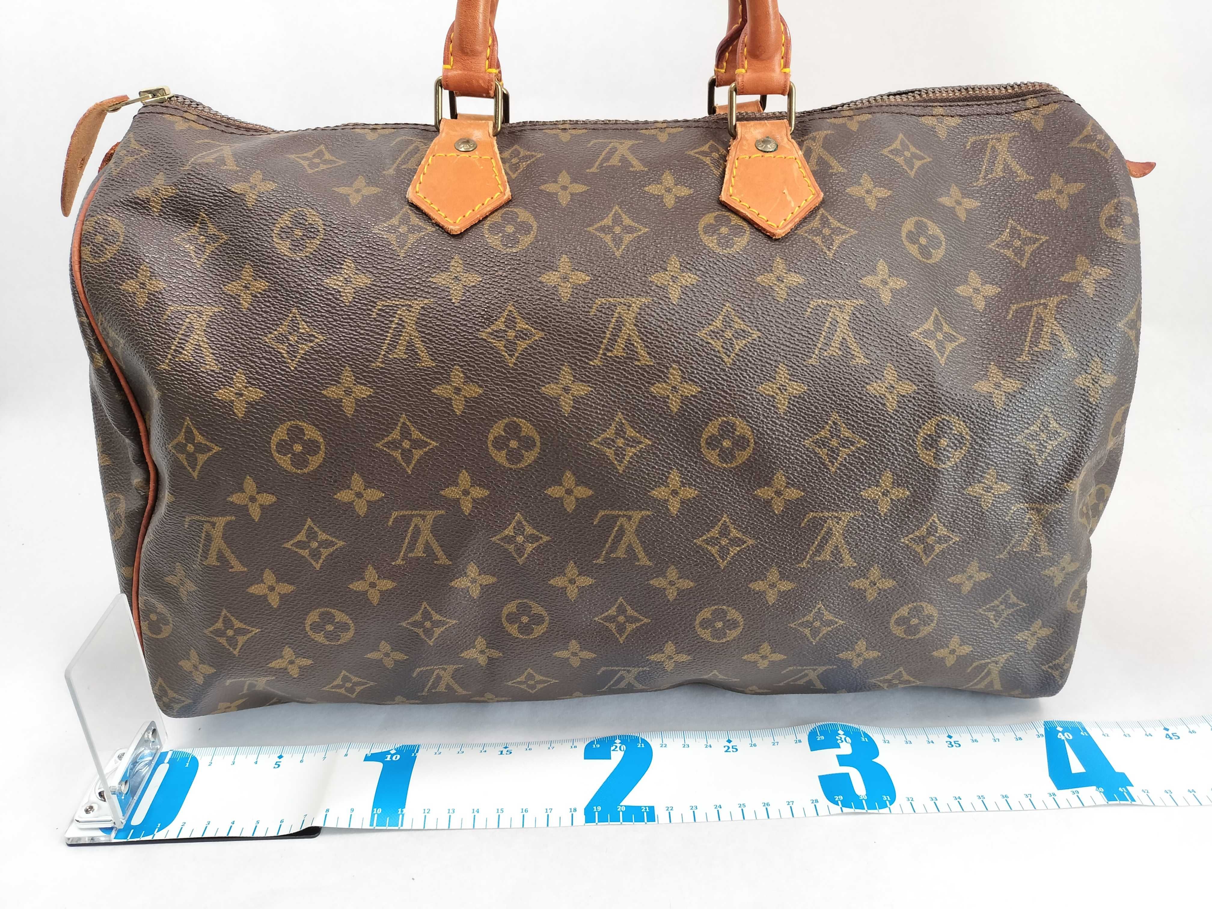 Monogram Speedy 40 M41522 861SA Brown Boston Bag — view 2