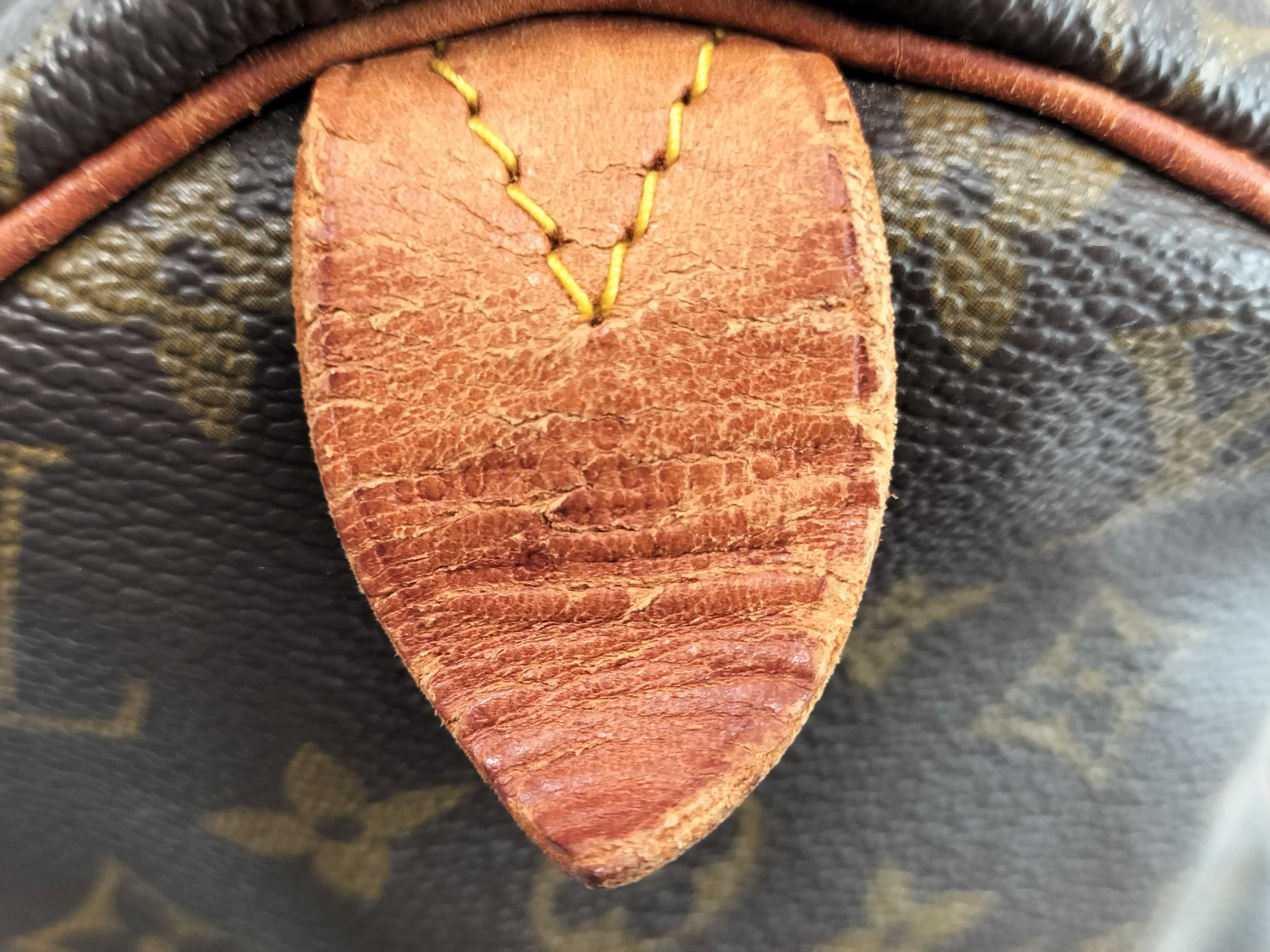 Monogram Speedy 40 M41522 861SA Brown Boston Bag — view 11