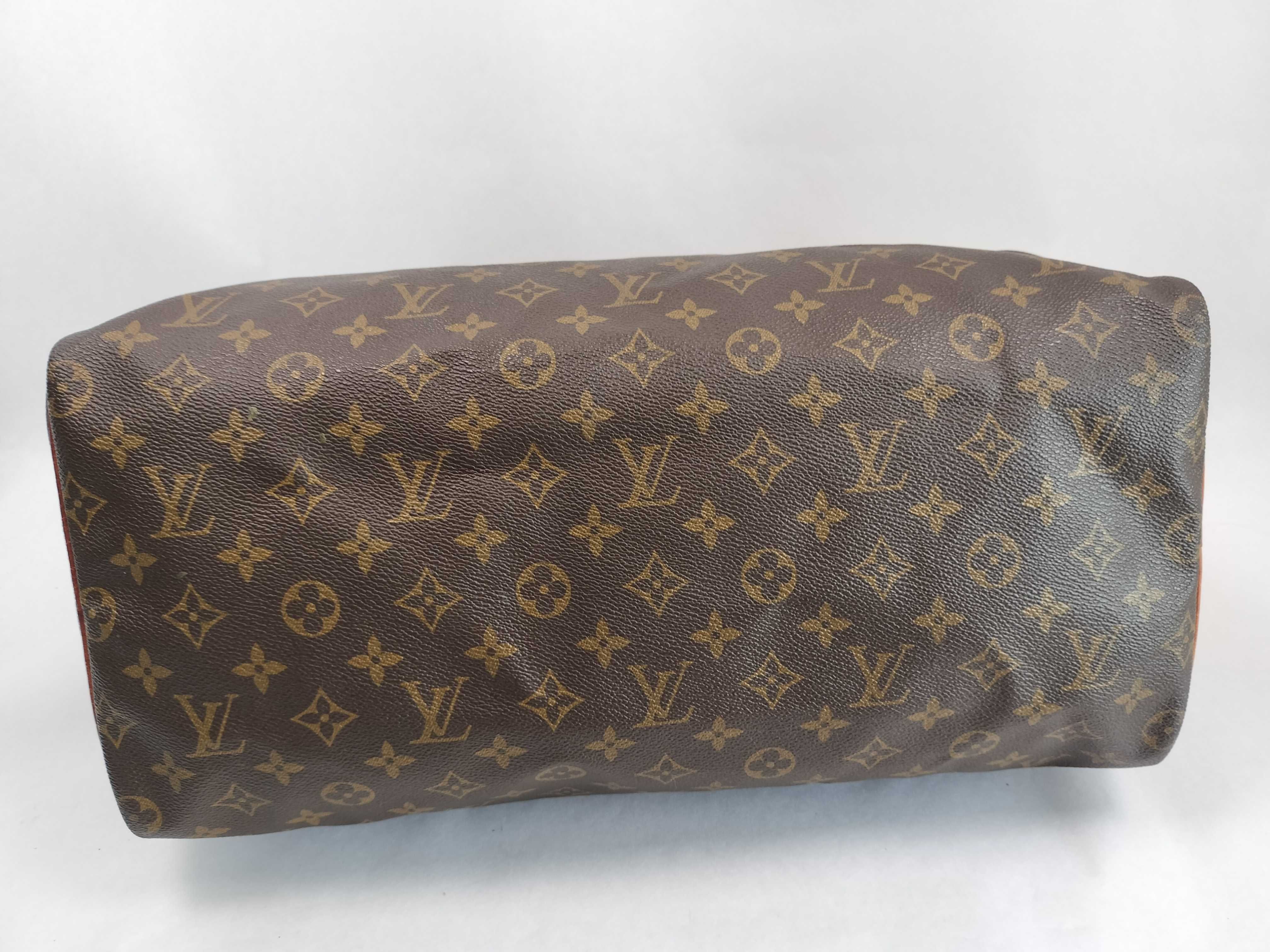 Monogram Speedy 40 M41522 861SA Brown Boston Bag — view 7