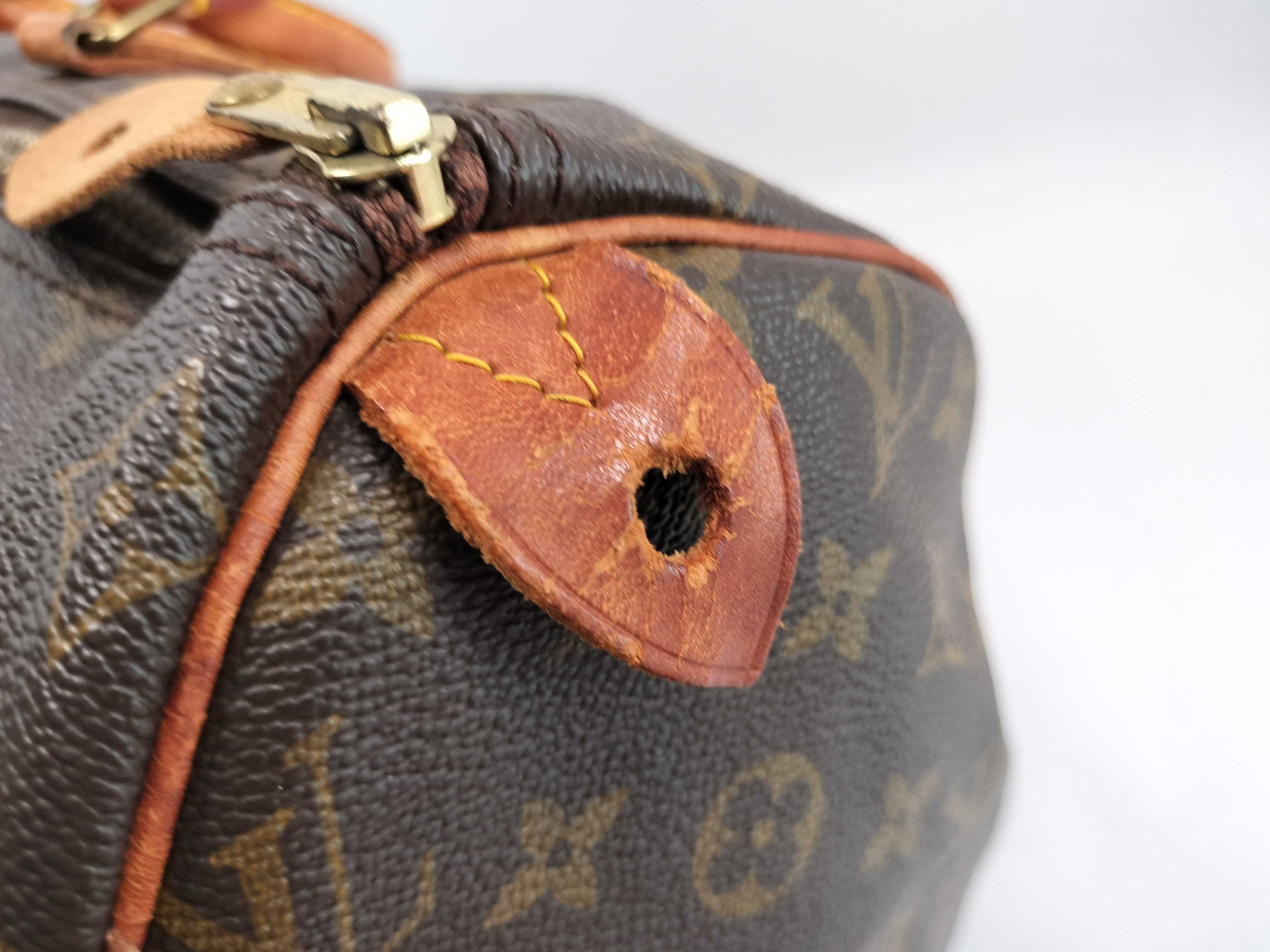 Monogram Speedy 40 M41522 861SA Brown Boston Bag — view 10