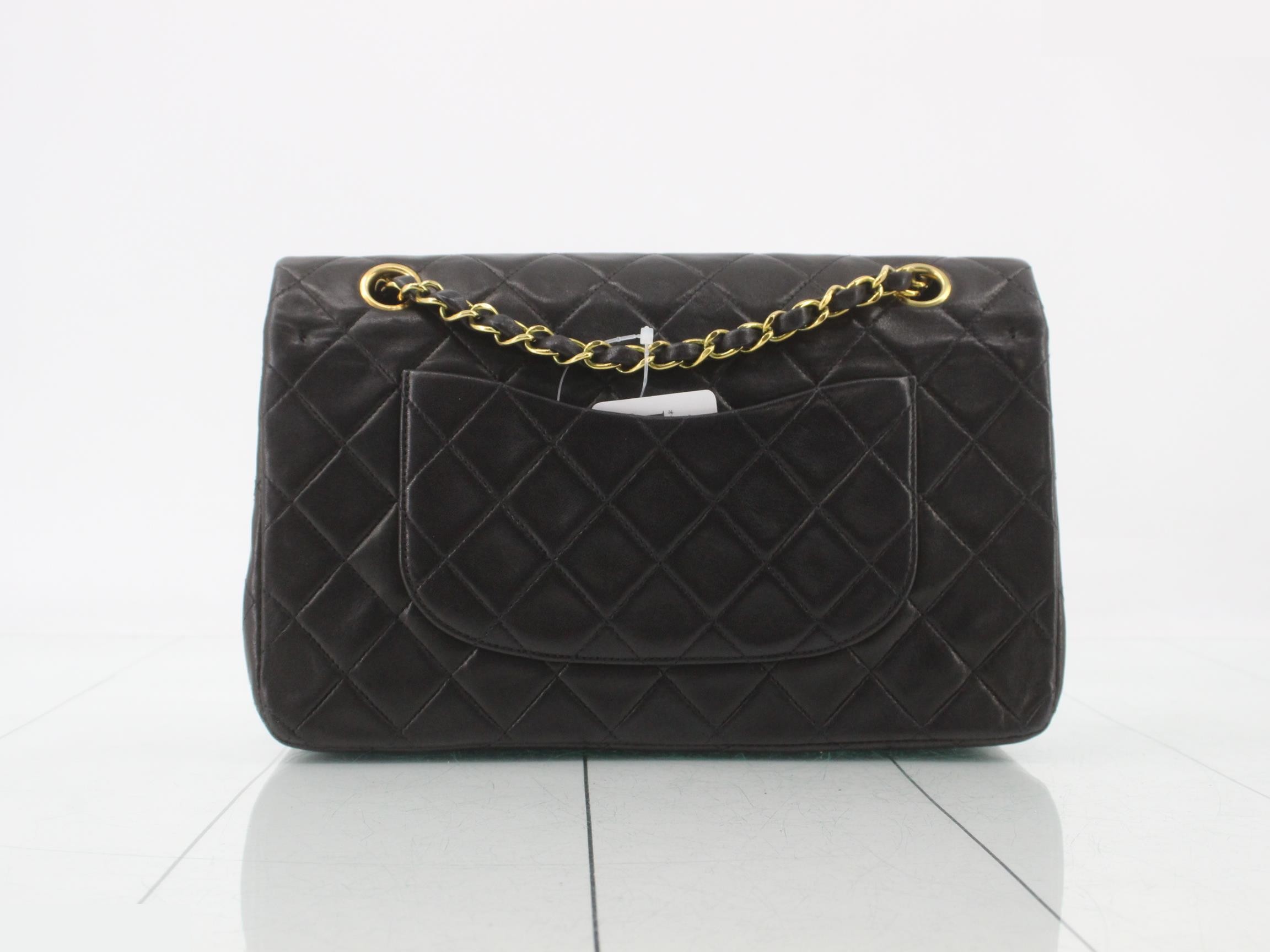 Matelassé 25 Lambskin Double Flap Chain Shoulder Bag (Series 2) — view 2