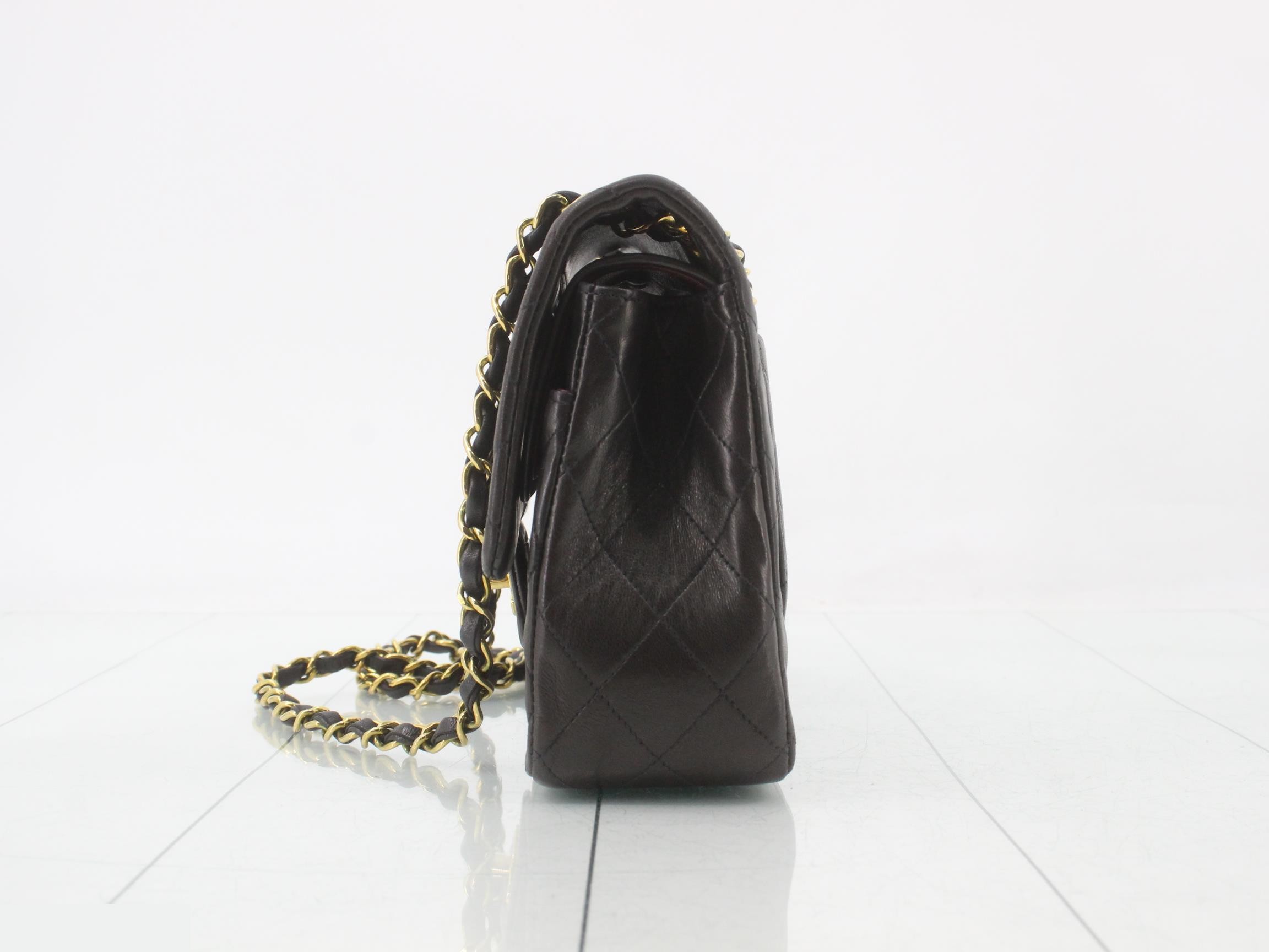 Matelassé 25 Lambskin Double Flap Chain Shoulder Bag (Series 2) — view 3