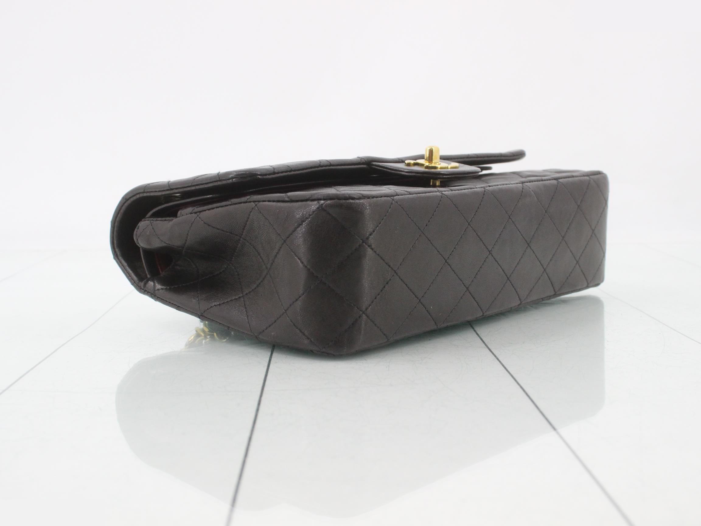 Matelassé 25 Lambskin Double Flap Chain Shoulder Bag (Series 2) — view 5