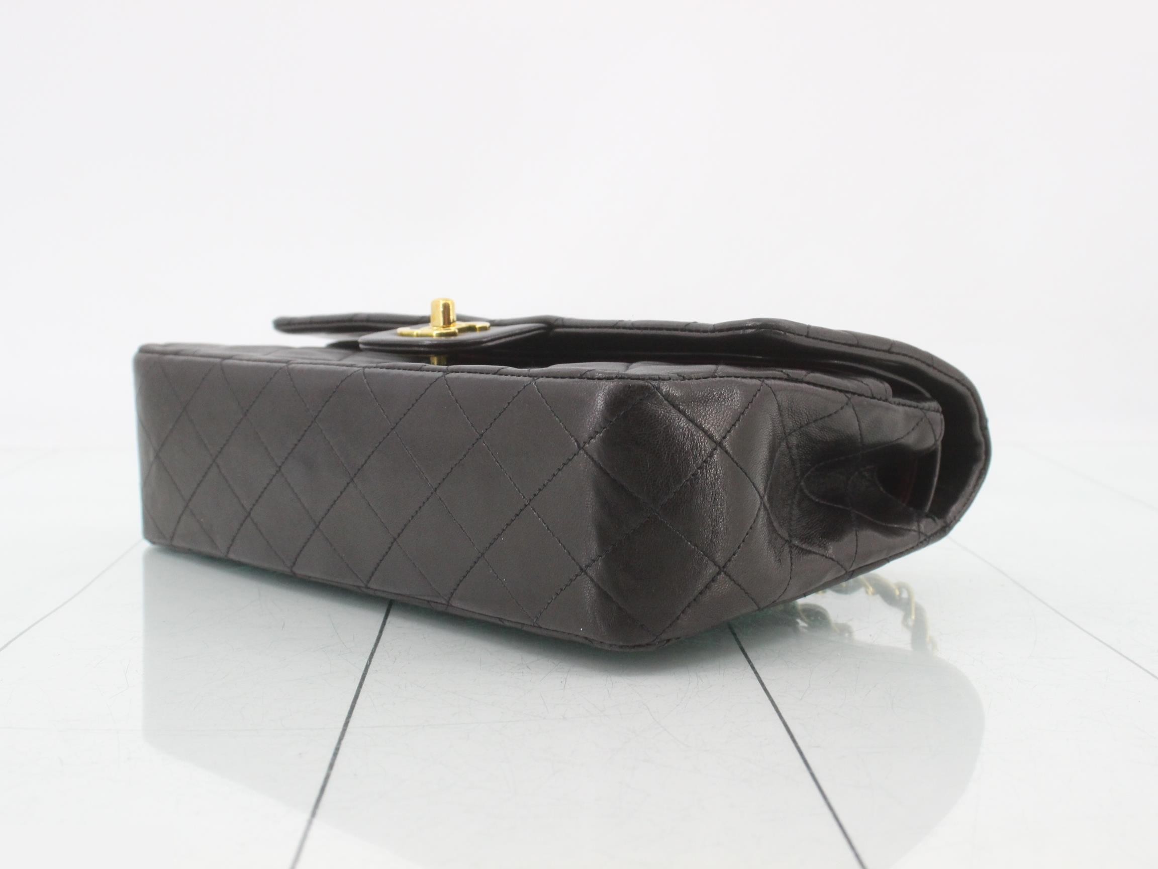 Matelassé 25 Lambskin Double Flap Chain Shoulder Bag (Series 2) — view 6