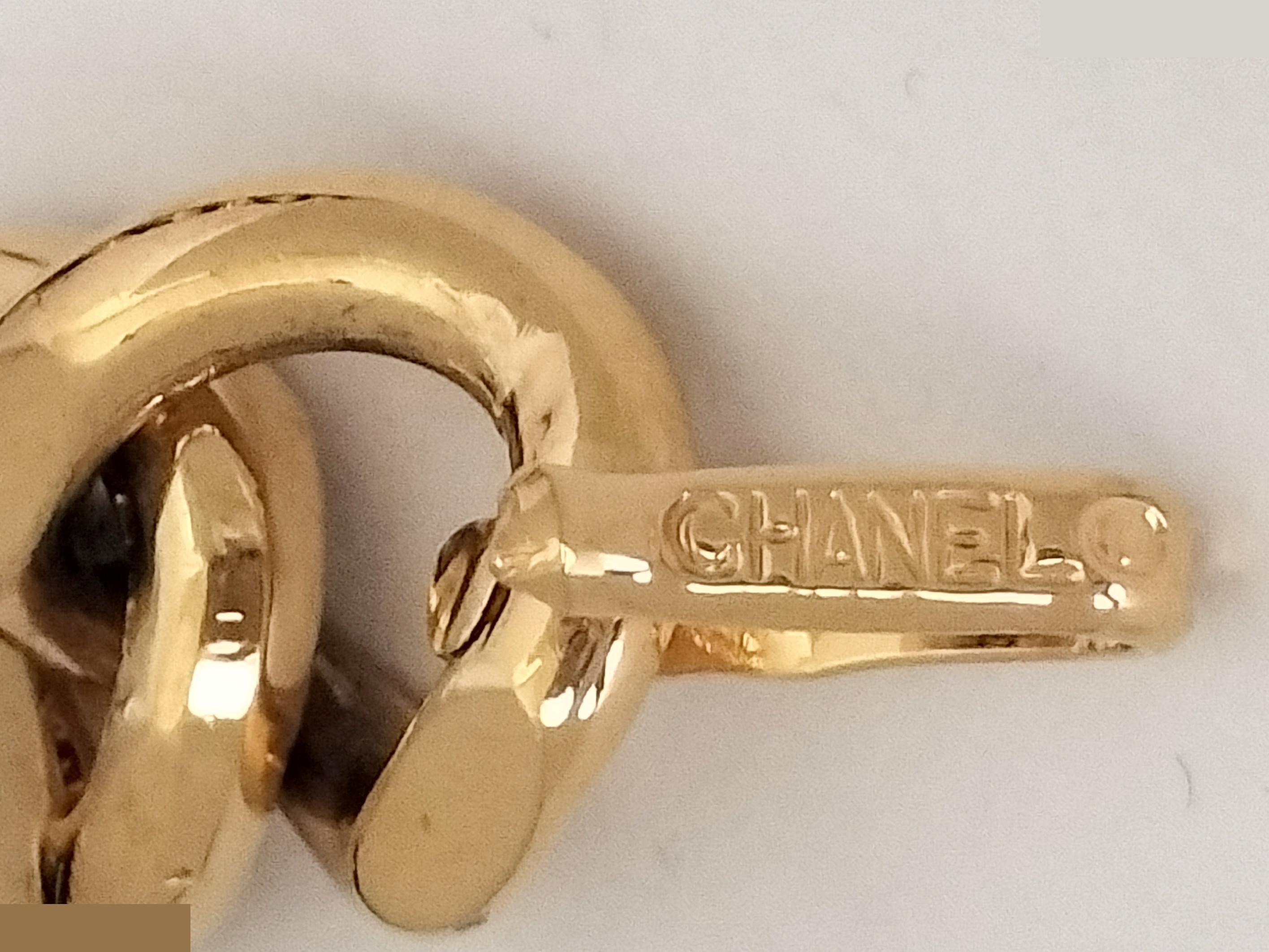 Coco Leather Gold Chain Belt (Chain approx. 81cm) — view 3