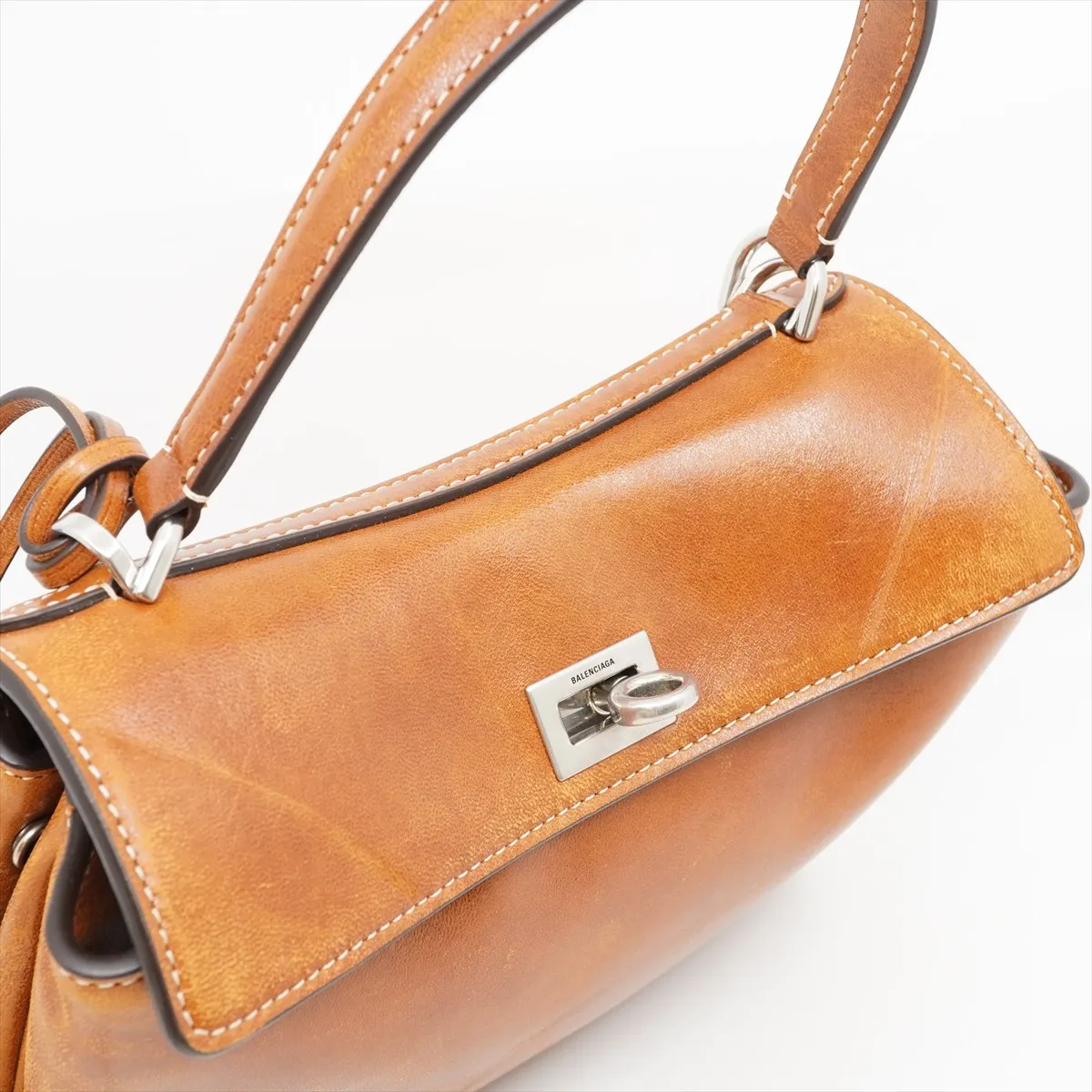 Rodeo Mini Lambskin 2WAY Handbag Brown 843712.2753.169.6251 8437122ABP72753 Storage bag included Tan Cowboy Antique Style Vegetable Tanned Lambskin — view 7