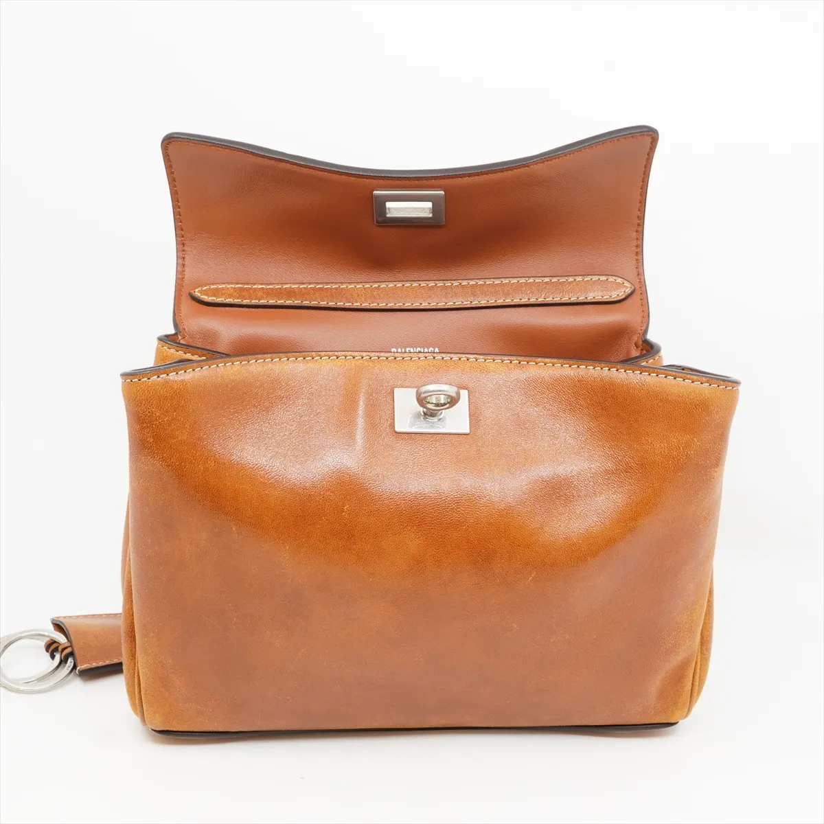 Rodeo Mini Lambskin 2WAY Handbag Brown 843712.2753.169.6251 8437122ABP72753 Storage bag included Tan Cowboy Antique Style Vegetable Tanned Lambskin — view 8