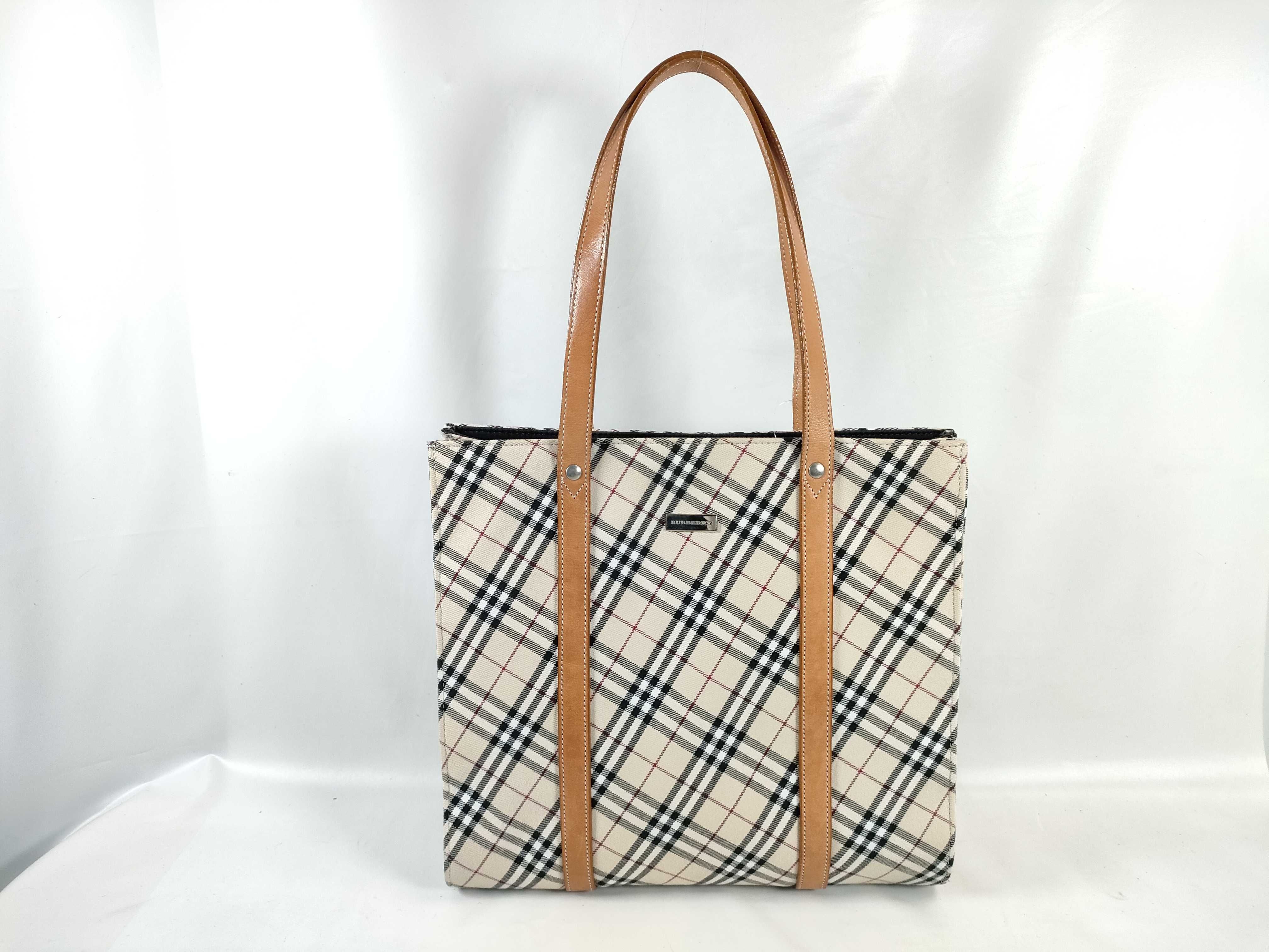 Check Tote Bag