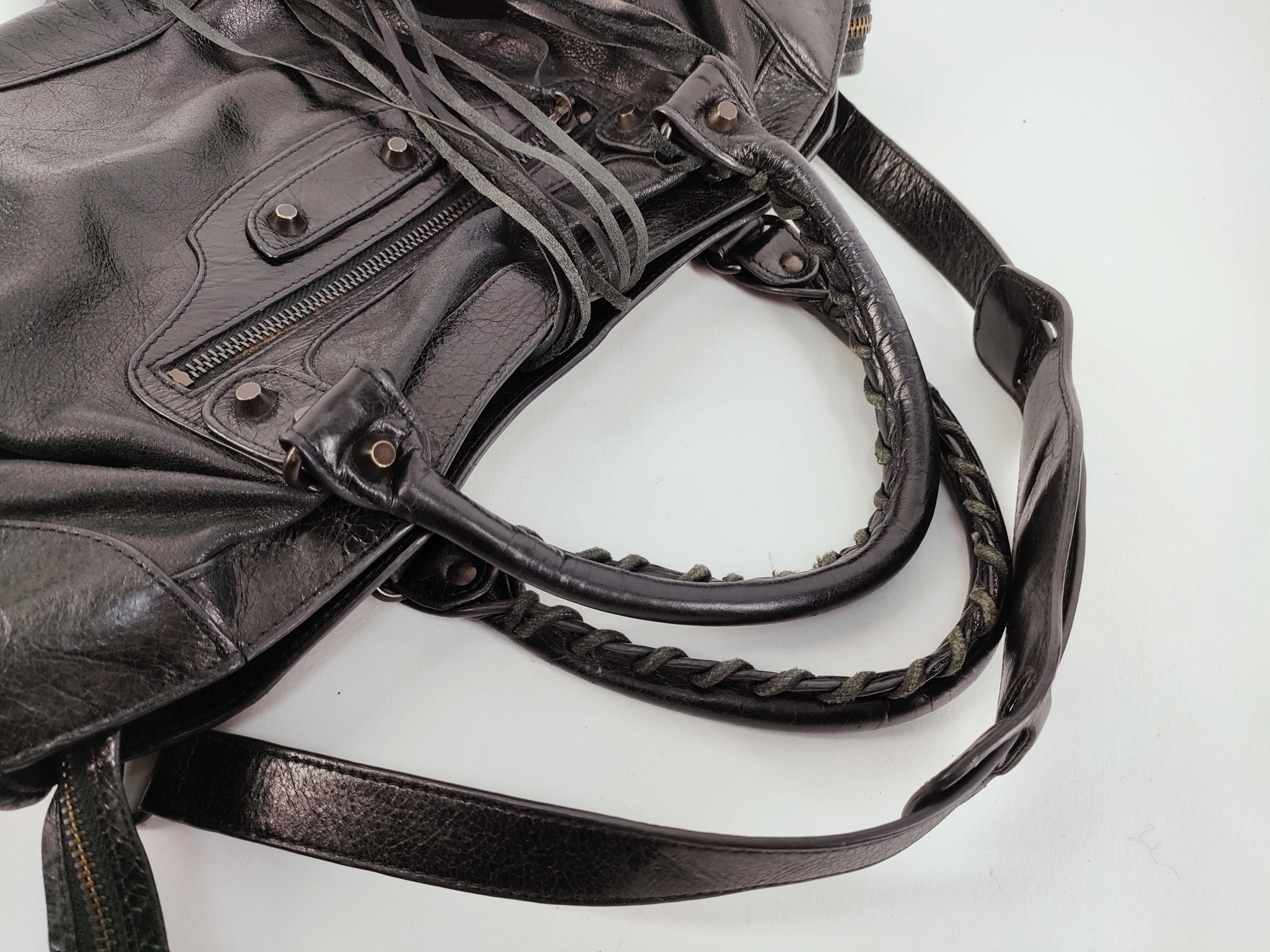 The City Leather 2-Way Shoulder Bag/Handbag — view 6