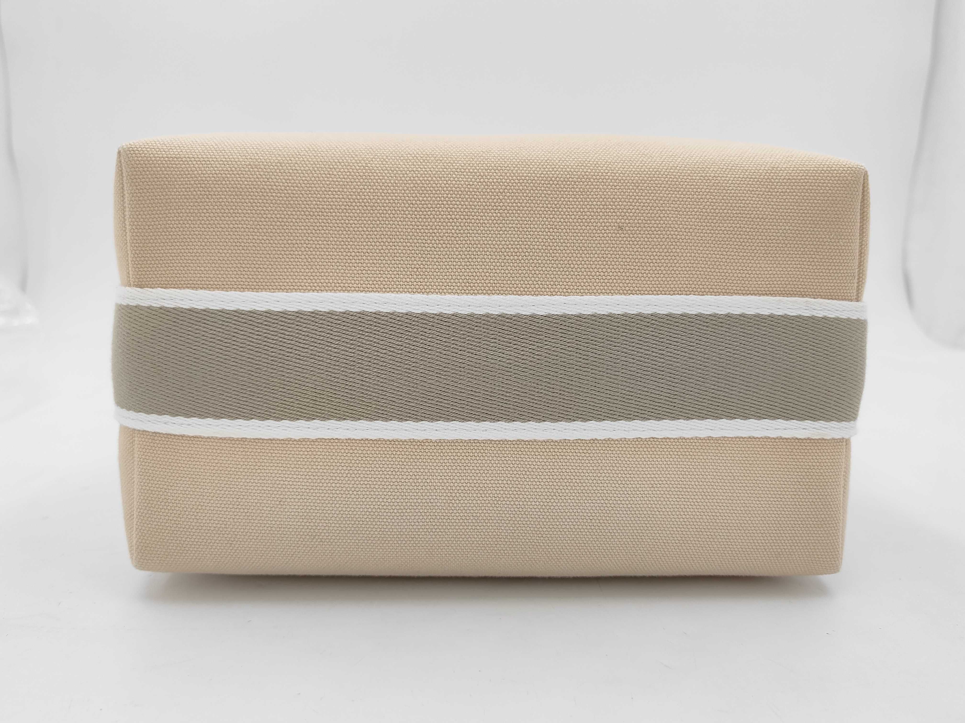 Bride à Black PM Wool Beige Silver Hardware Handbag — view 7