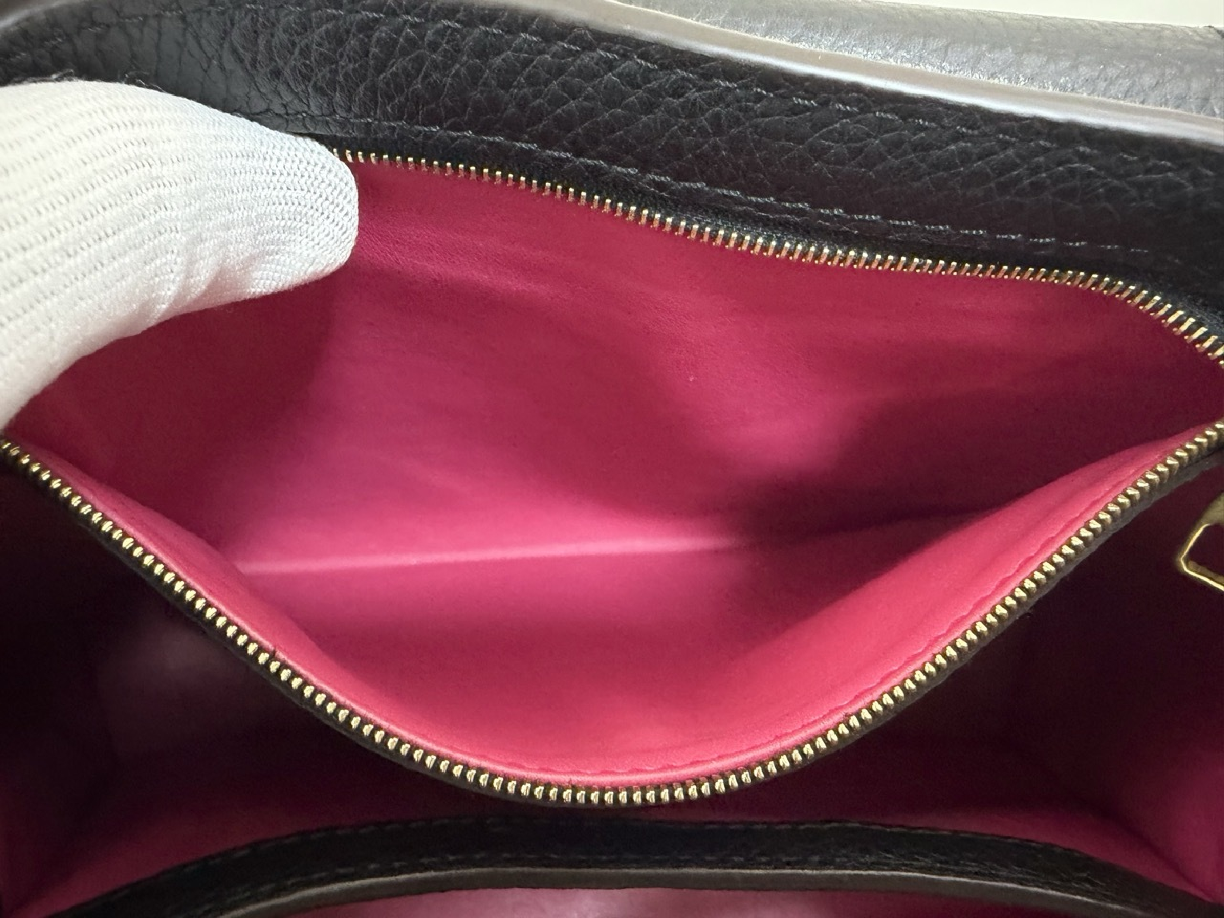 LV Parnasséa Capucines PM M42259 Noir ST Shoulder Bag — view 11
