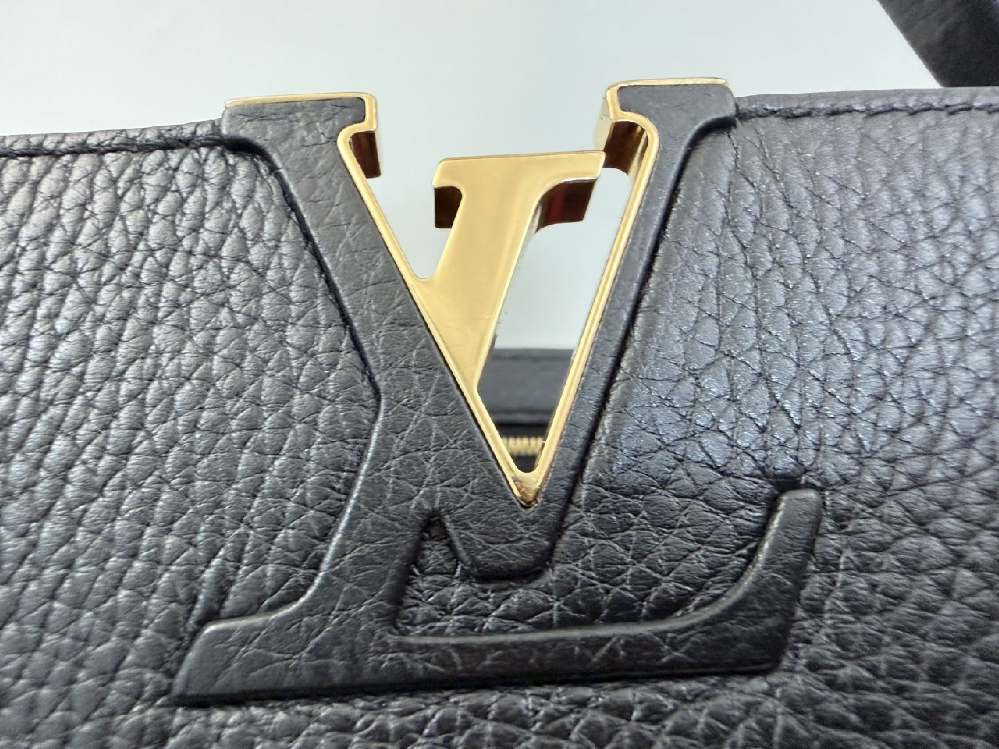 LV Parnasséa Capucines PM M42259 Noir ST Shoulder Bag — view 7
