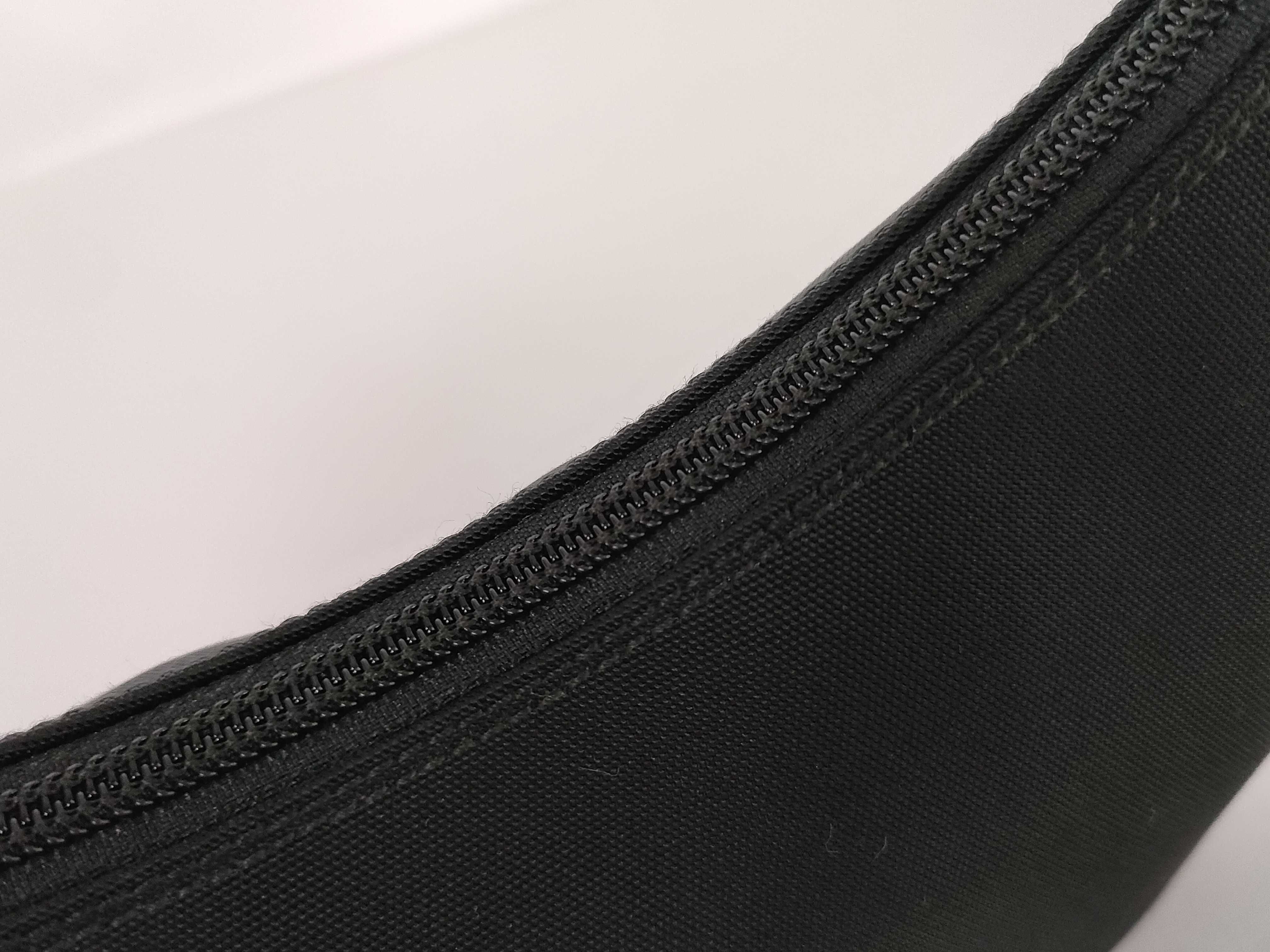 Nylon One-Shoulder Handbag, Black — view 8