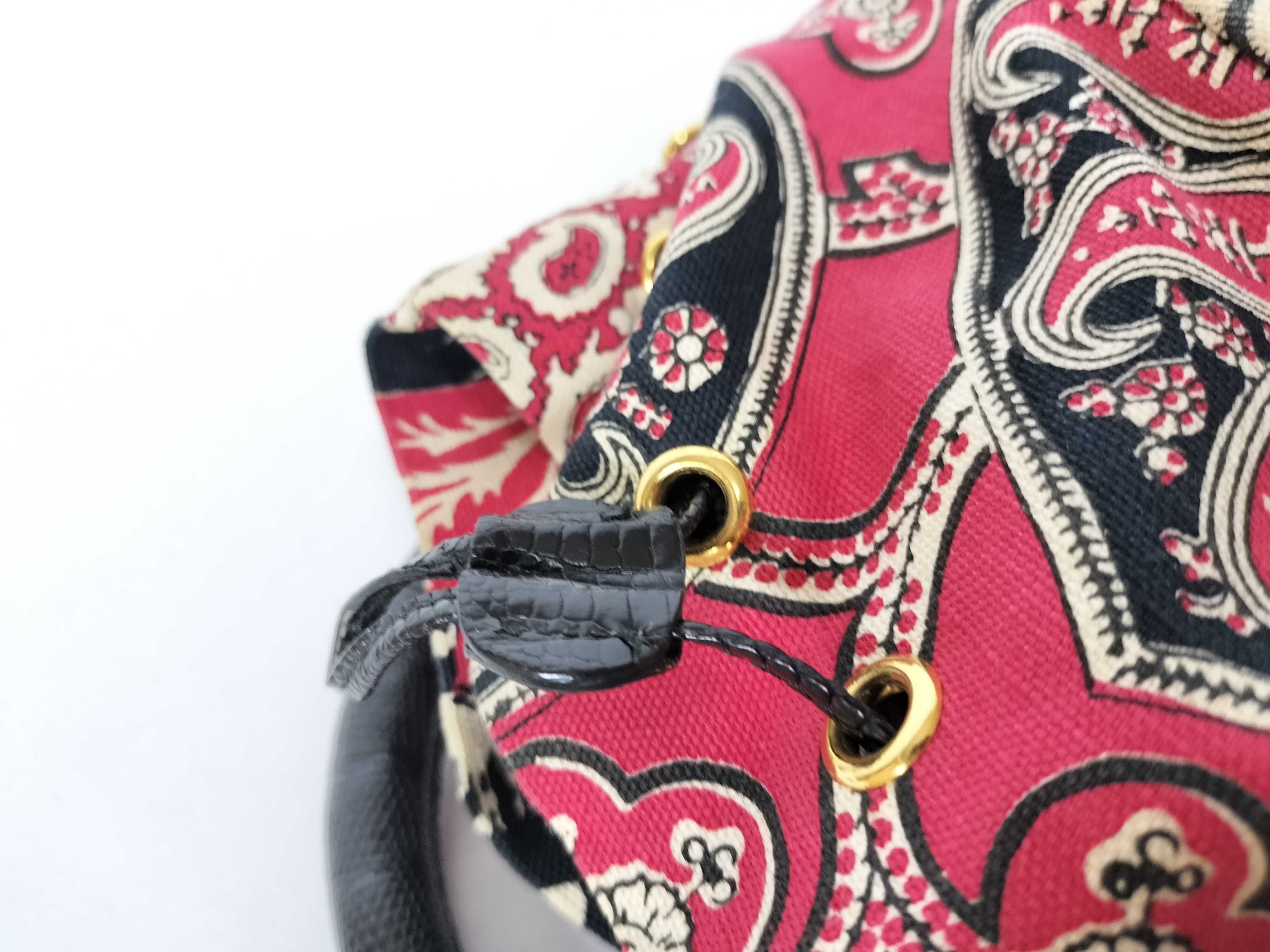handbag, bandana, leopard print, red handbag — view 11