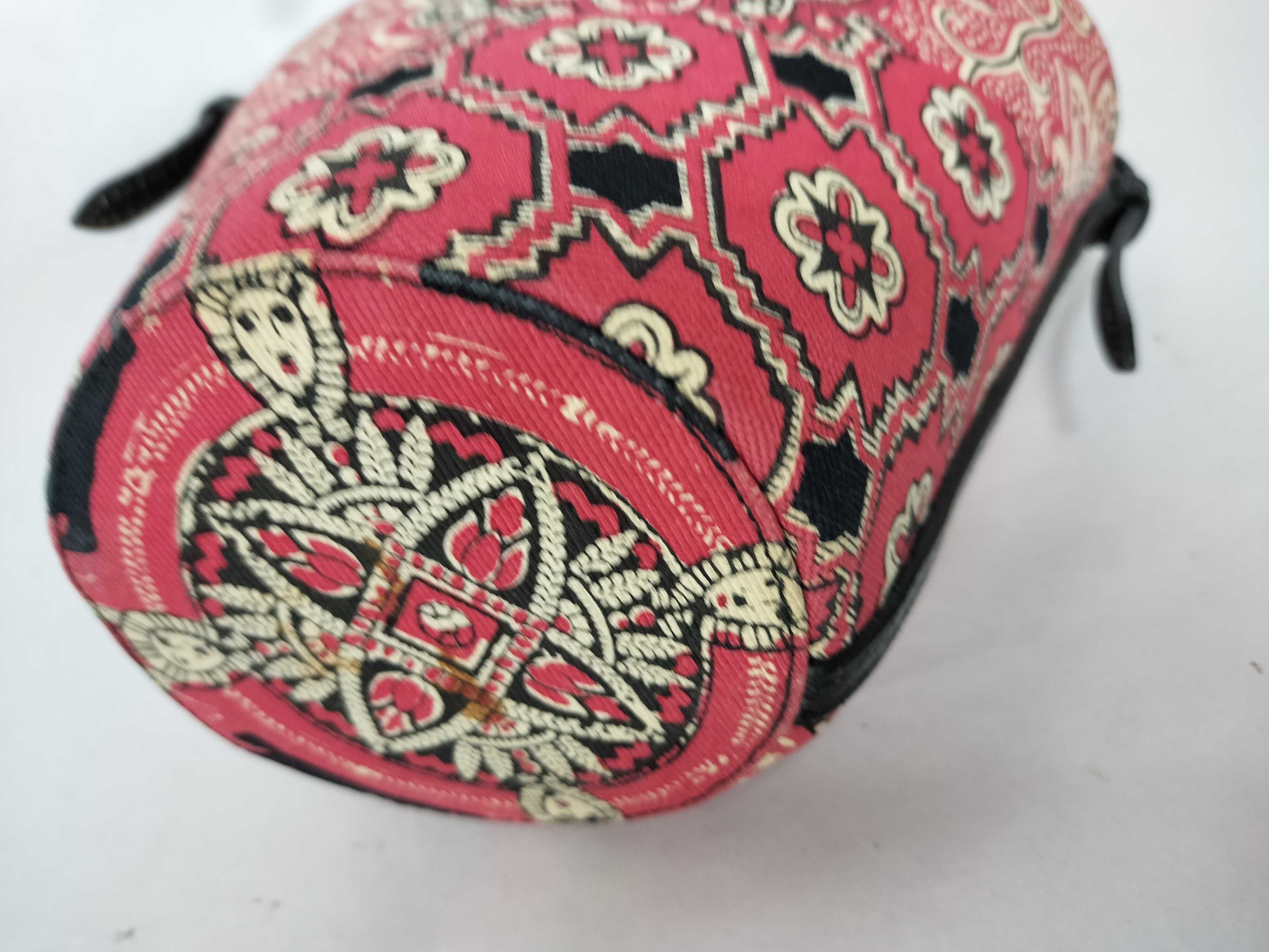 handbag, bandana, leopard print, red handbag — view 6