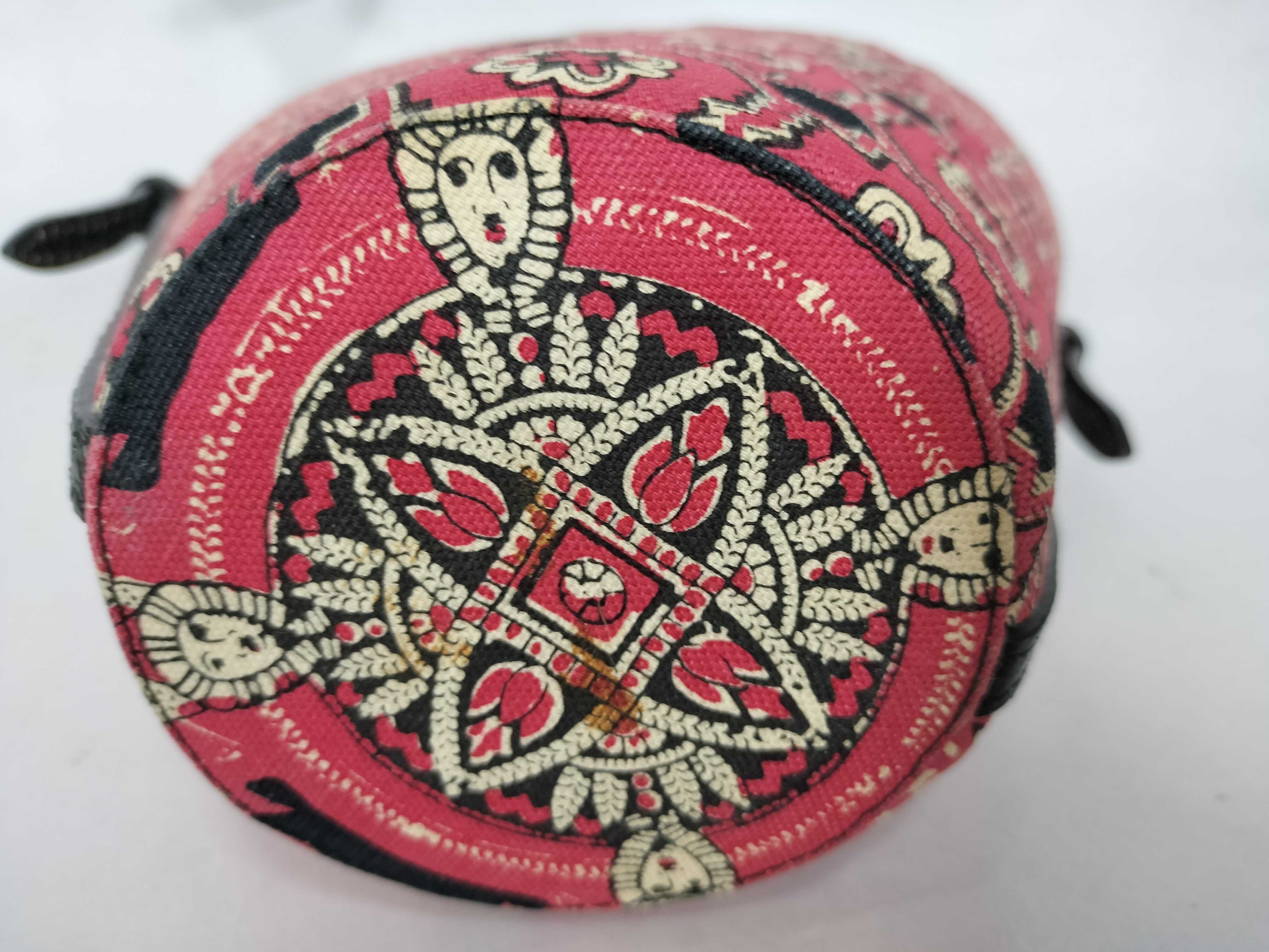 handbag, bandana, leopard print, red handbag — view 7