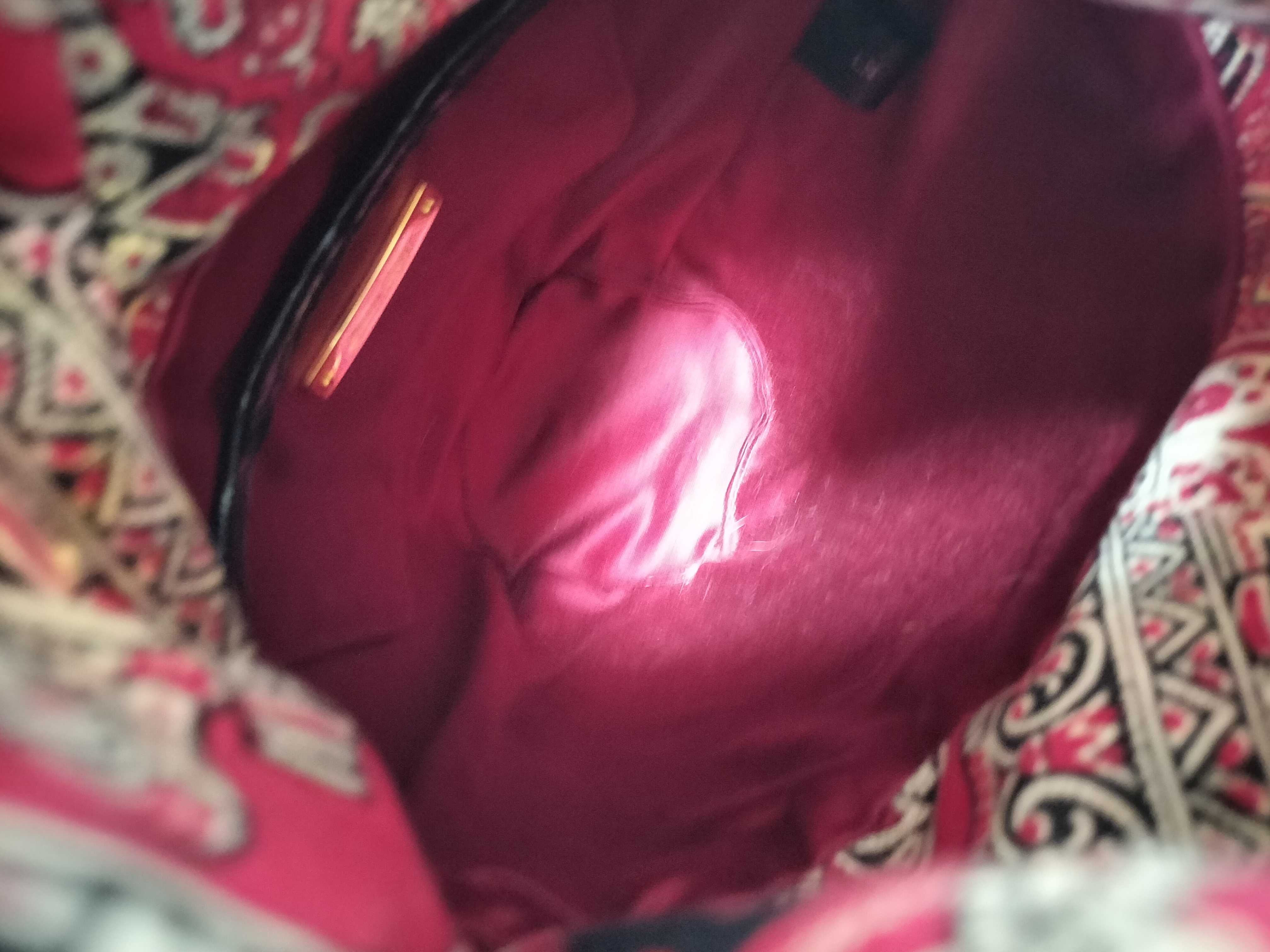 handbag, bandana, leopard print, red handbag — view 8