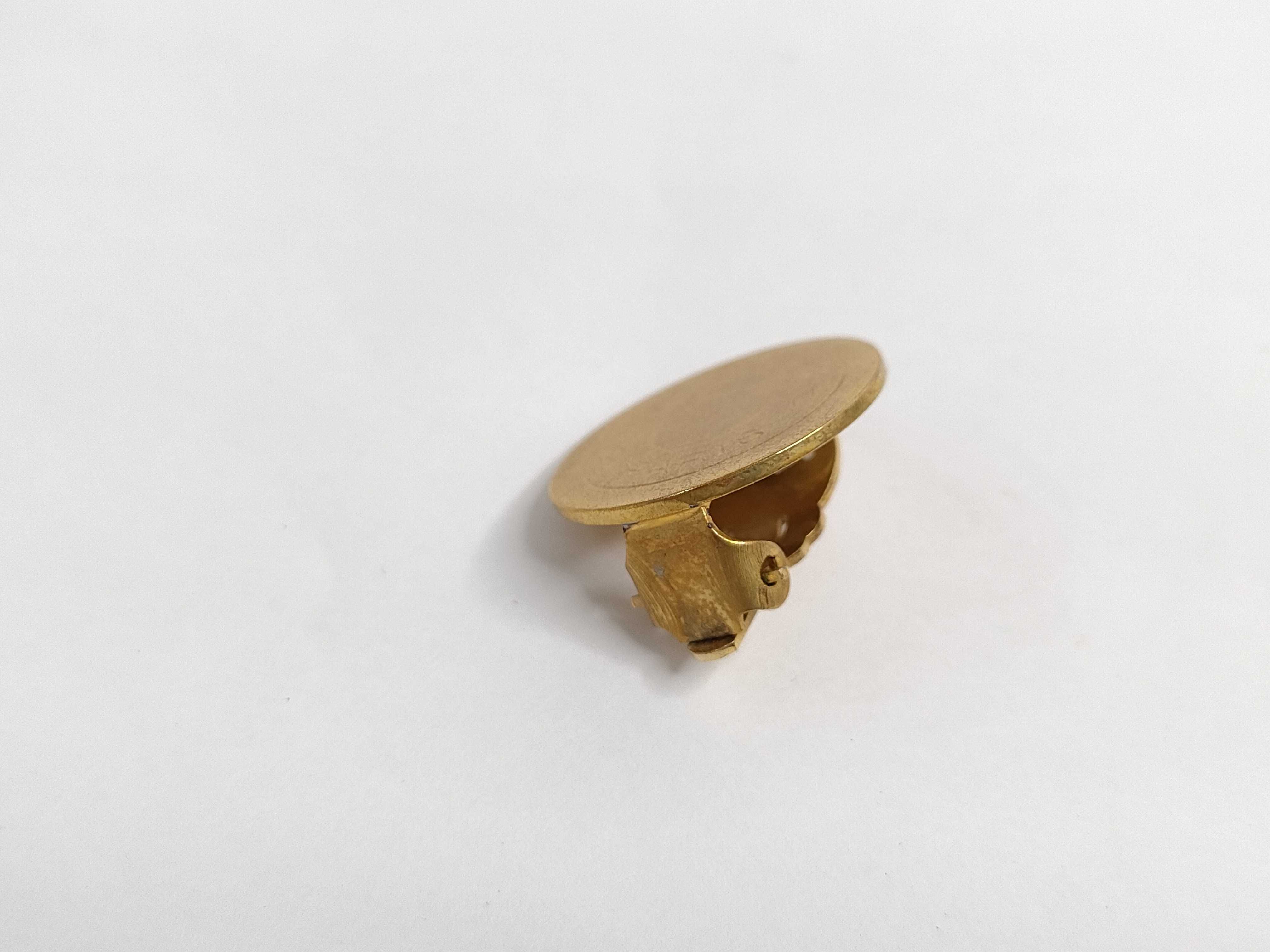 Sellier Earrings (Pair) GP Gold Scratch Earrings — view 8