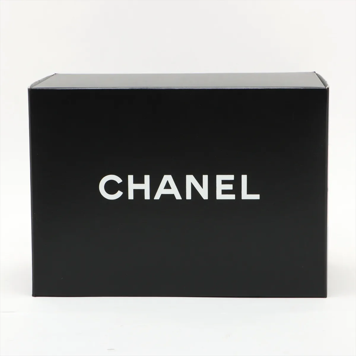 Cocomark caviar skin vanity bag black gold hardware 6856837 6th series — view 9