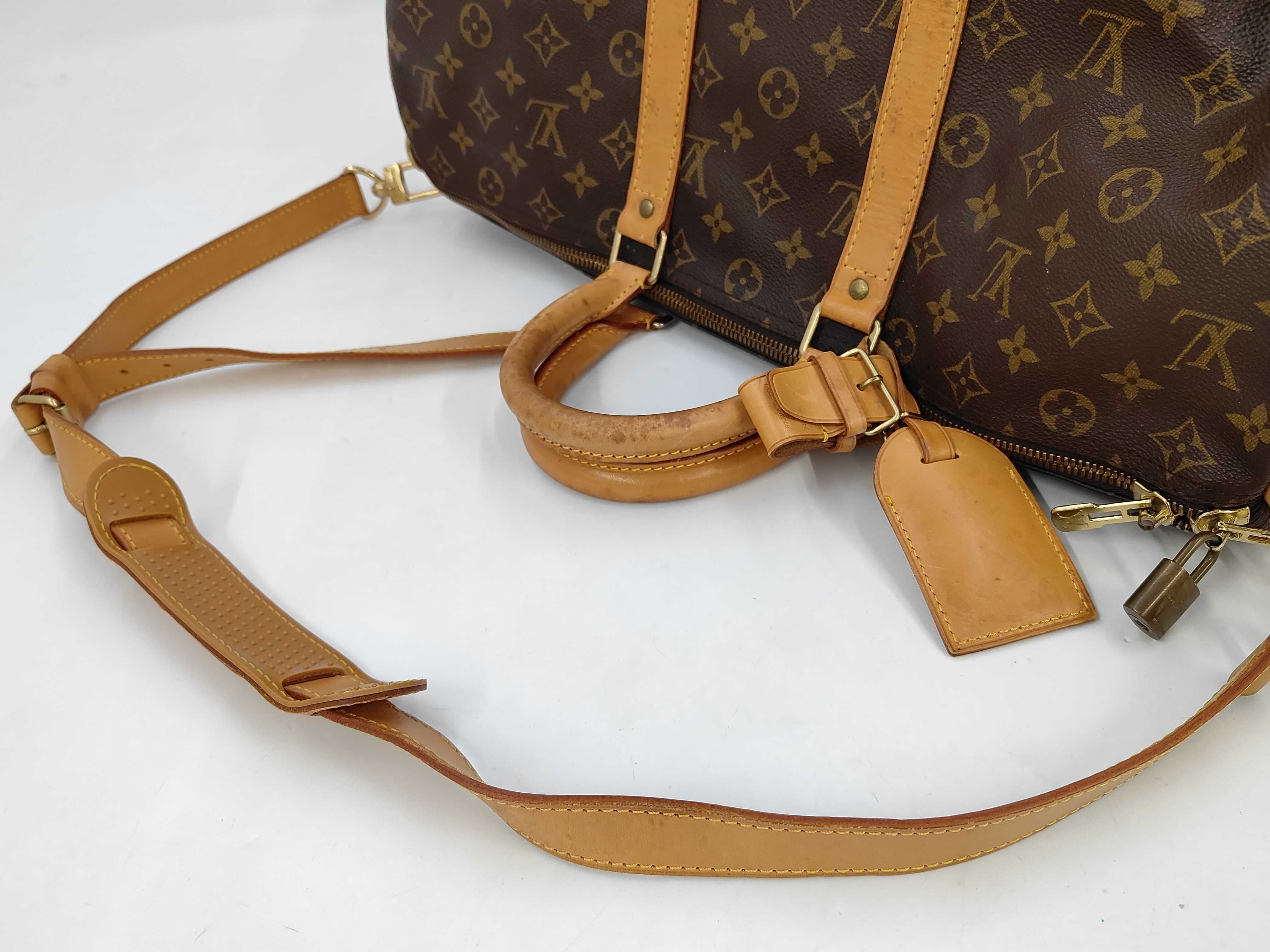 Monogram Keepall Bandoulière 45 PVC Boston Bag M41418 TH0916 — view 3
