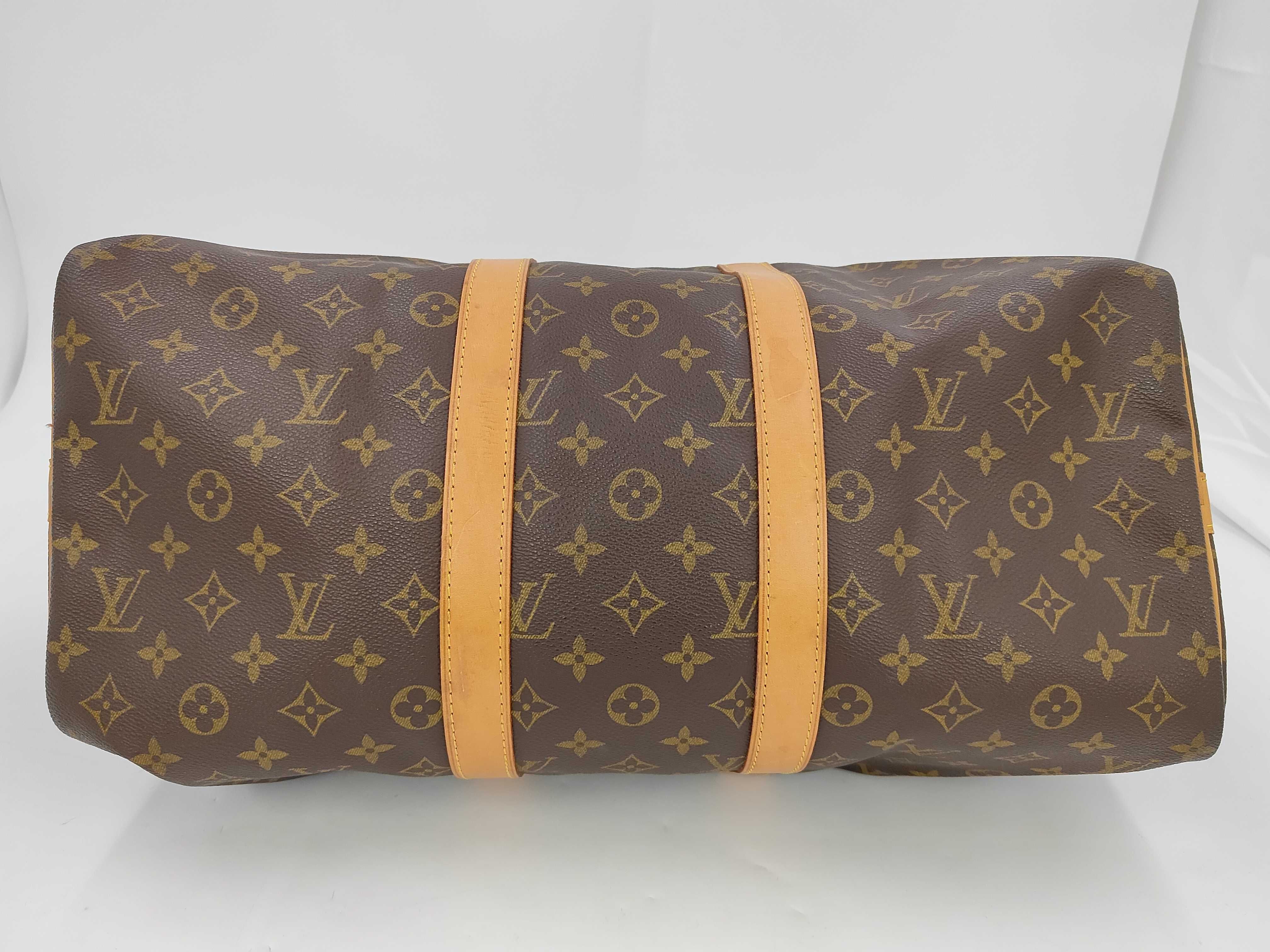 Monogram Keepall Bandoulière 45 PVC Boston Bag M41418 TH0916 — view 8