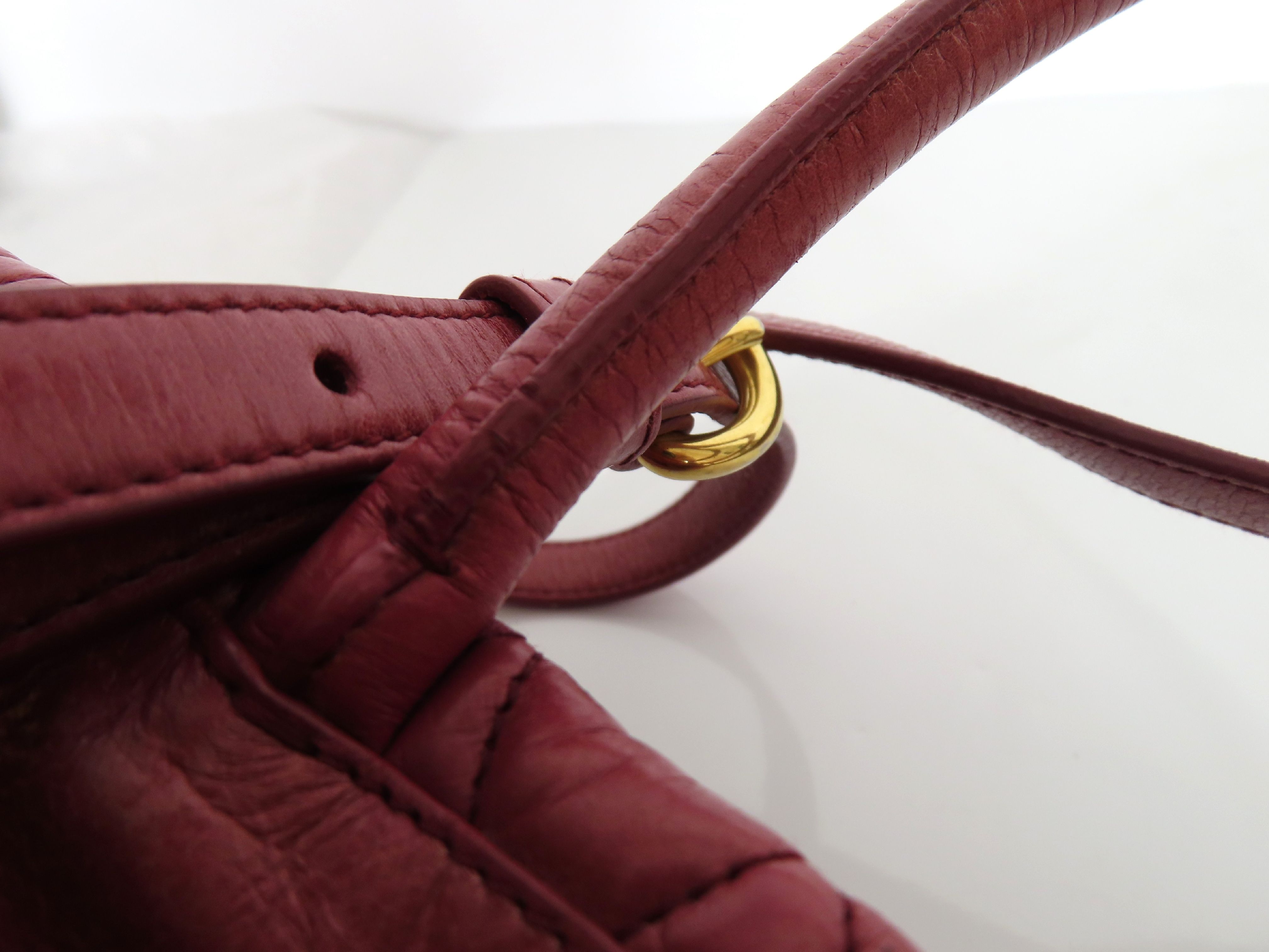 Leather 2-Way Handbag — view 12