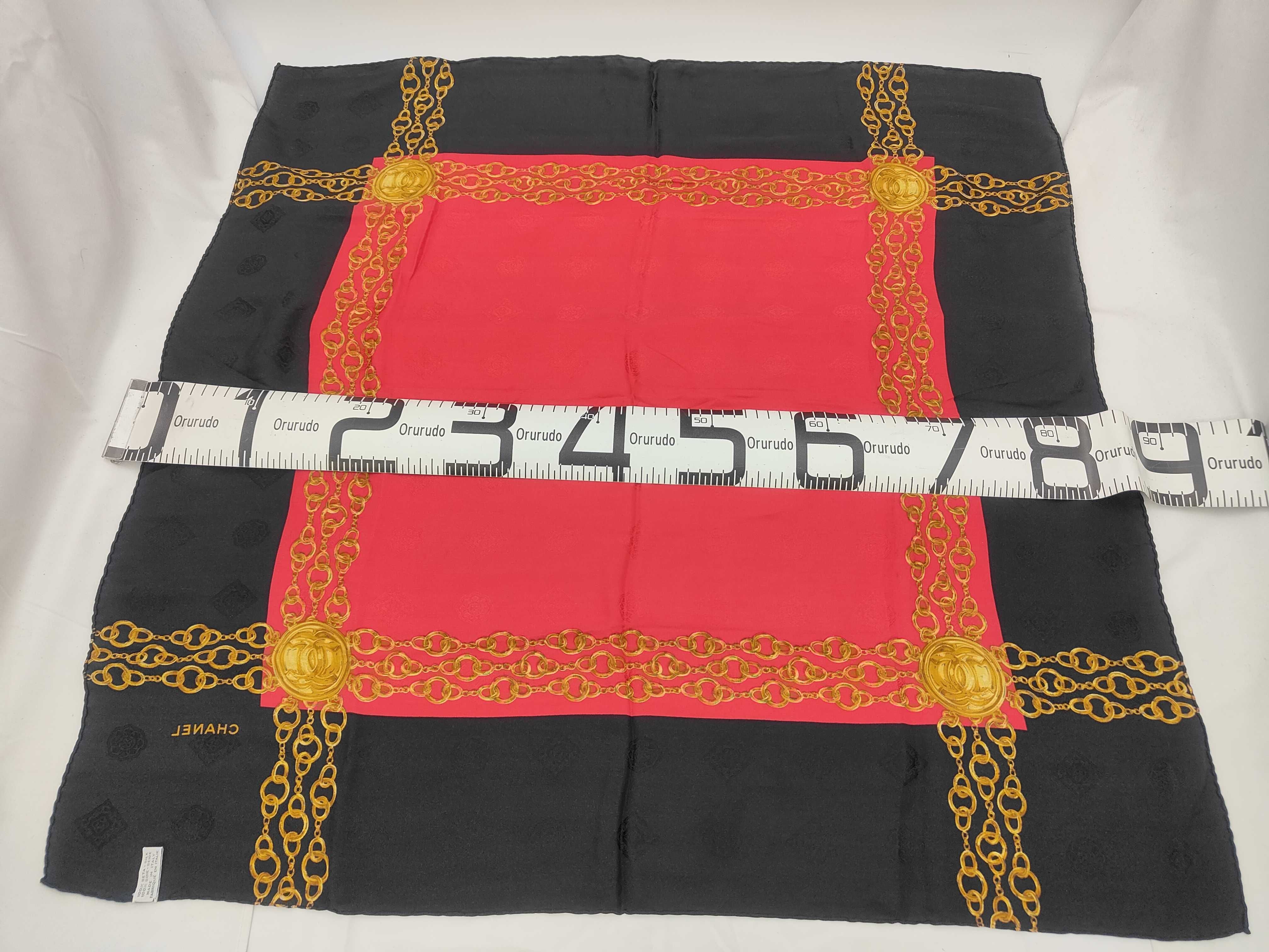 scarf, red, other accessories — view 2