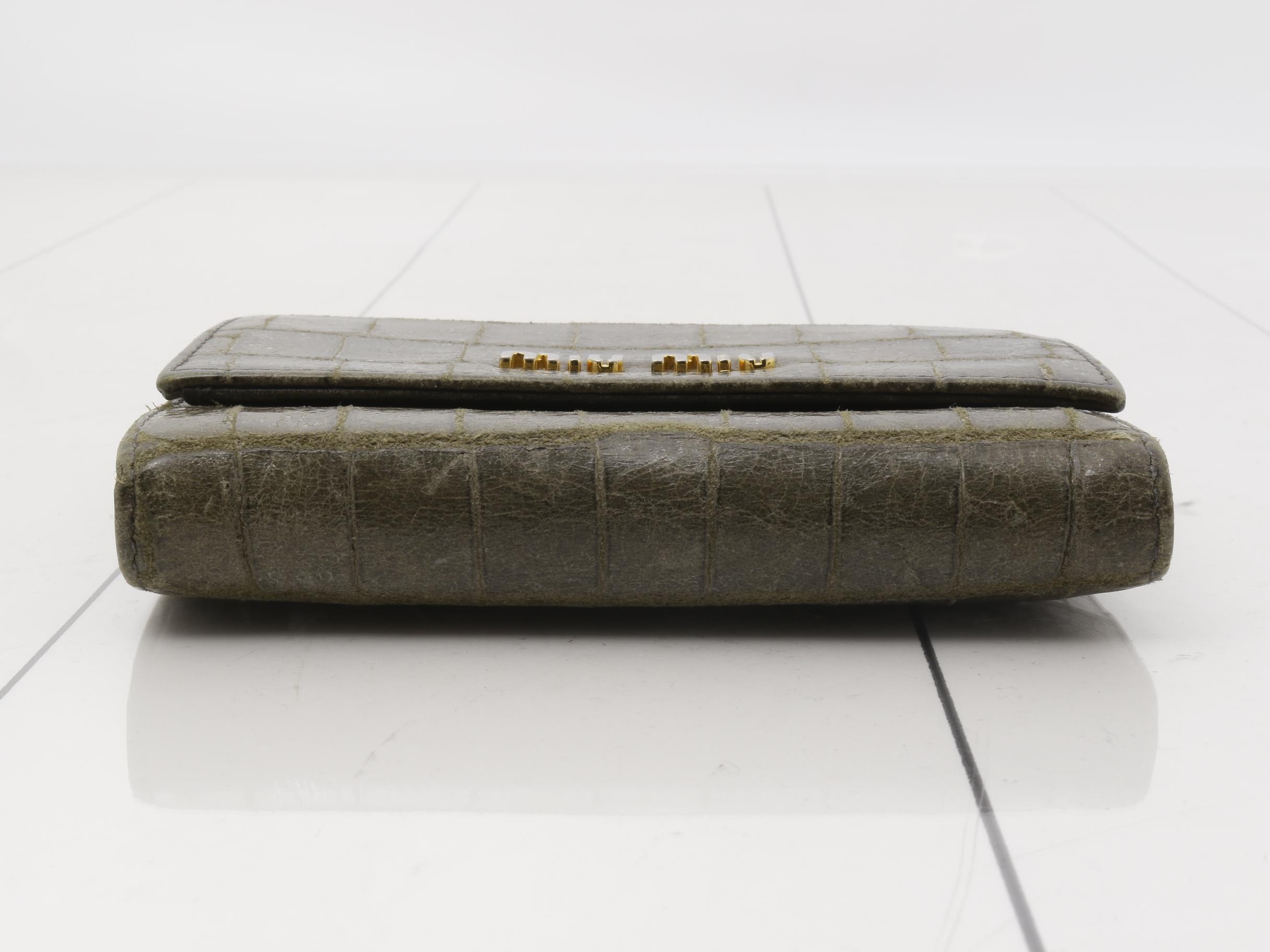 Leather Compact Wallet — view 3